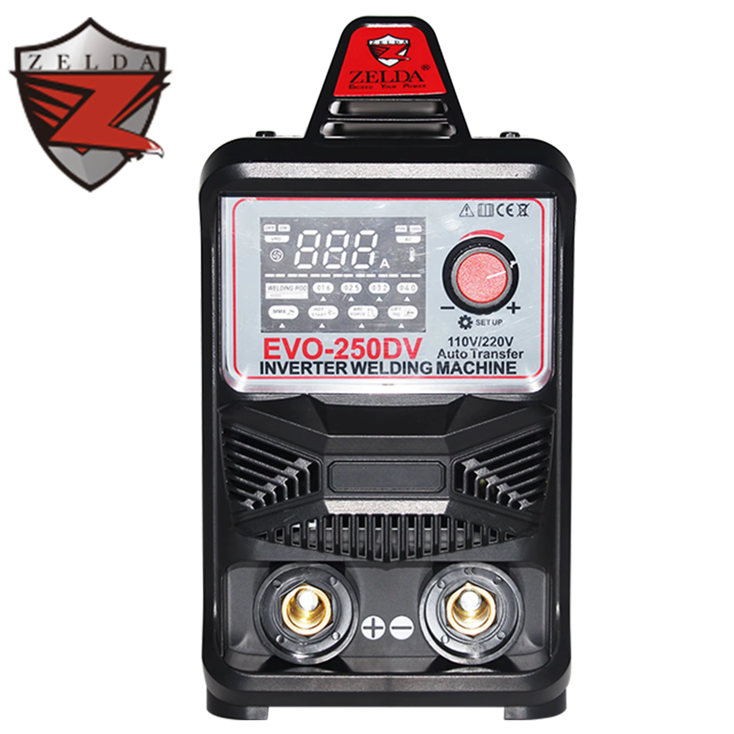 ZELDA Dual Voltage Arc Mini Welder 110V 220V DC 250A Mma Inverter Welding Machine Stick Welder — image 2