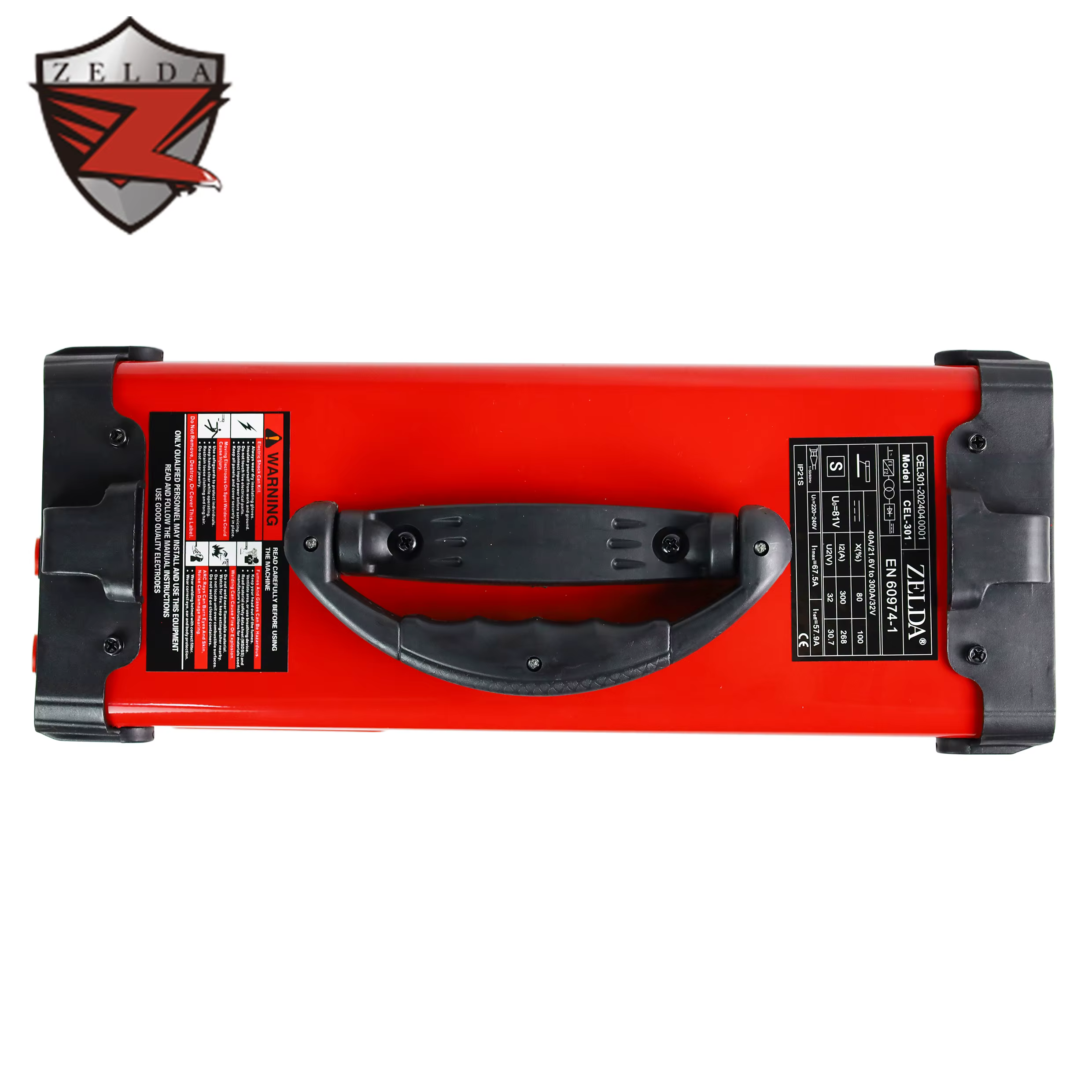 ZELDA Portable 220V MMA Welder with DC Motor New 301A Pilot Arc Current ARC Welding Machine Manual Inverter Welder — image 4