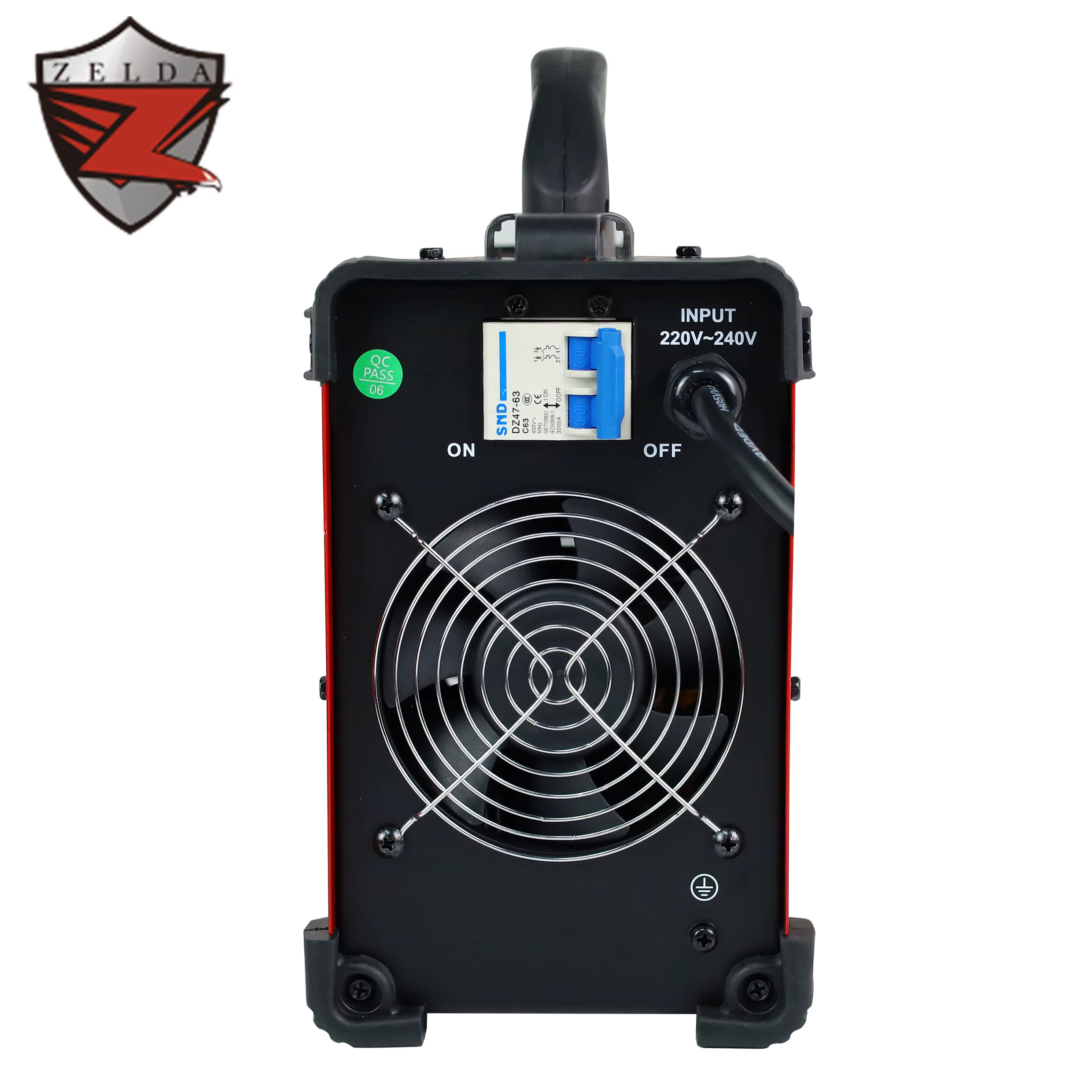 ZELDA Portable 220V MMA Welder with DC Motor New 301A Pilot Arc Current ARC Welding Machine Manual Inverter Welder — image 5