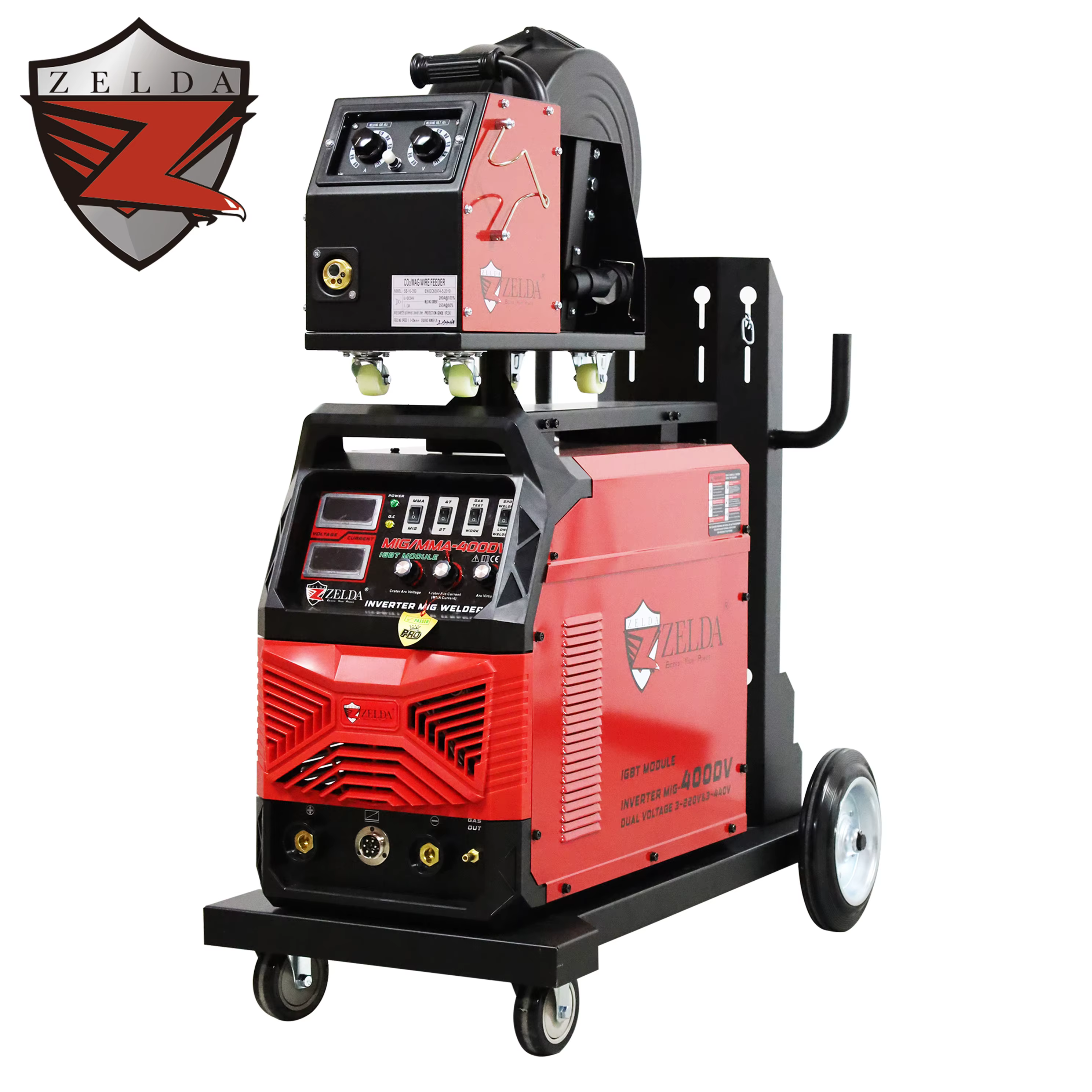 Zelda Industrial Welding Machine 400A DC 3 Phase 220V 440V Voltage Amp welding machine co2 — image 3