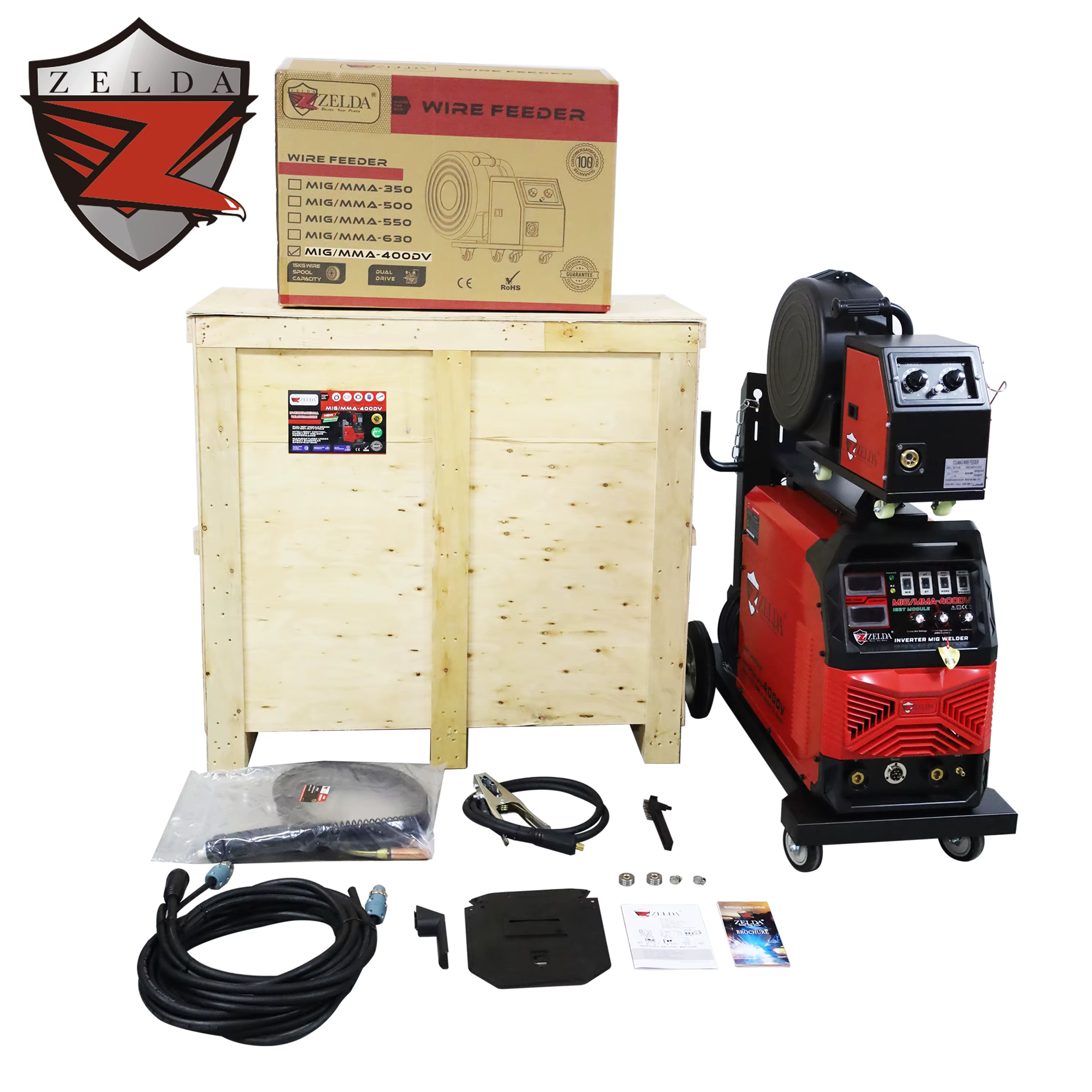 Zelda Industrial Welding Machine 400A DC 3 Phase 220V 440V Voltage Amp welding machine co2 — image 4