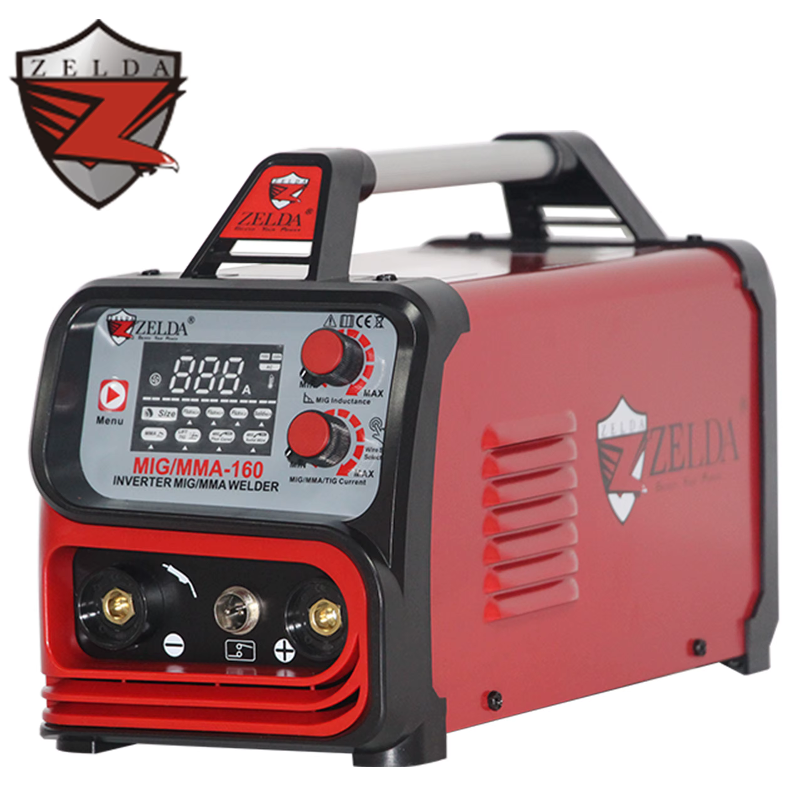 Zelda Mig Welders Soldadura Filo Mig 160 Soldadoras Inverter welding machine — image 2