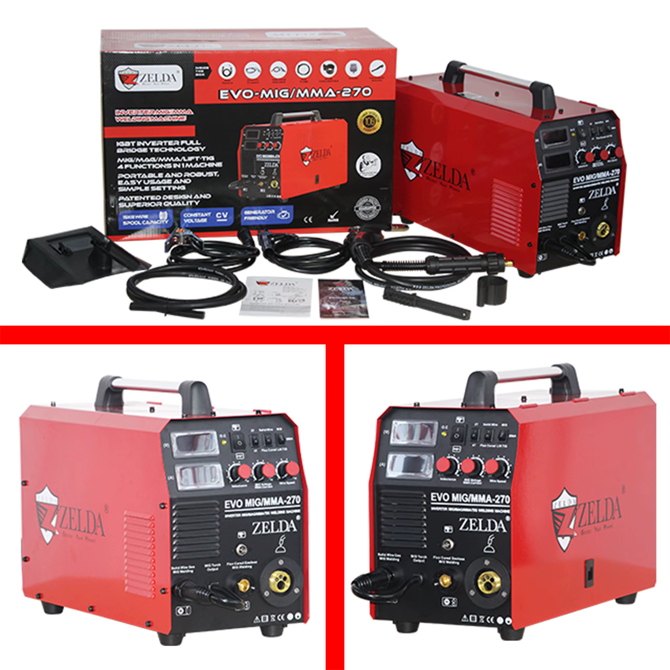 270amp Soldadoras MIG MAG Welding Machine 15kg Portable Welding Machine — image 6