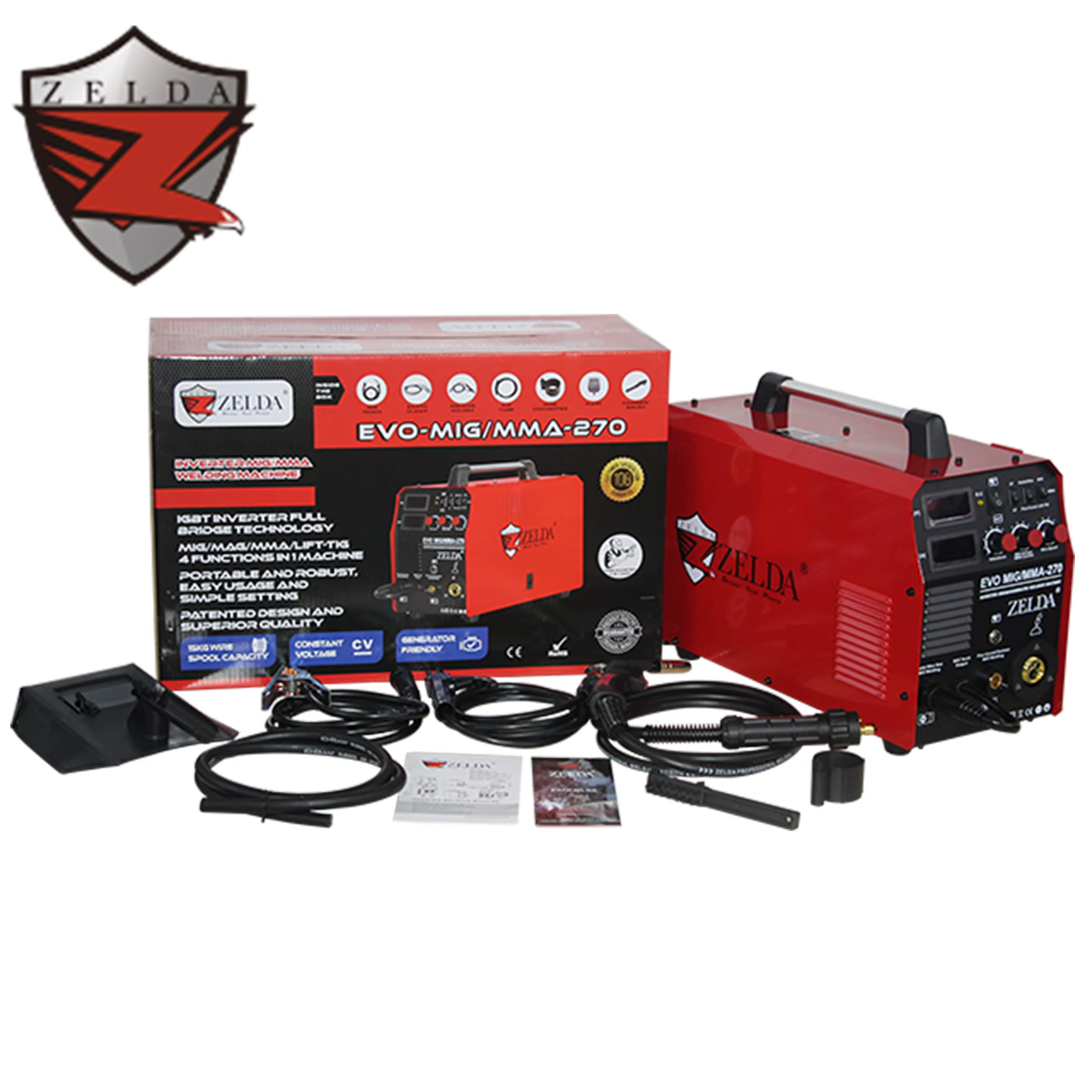 270amp Mig Tig Welding Machine 220V 3 in 1 MMA CO2 GAS/GASLESS Mquina De Soldar Mig Sem Gs — image 5