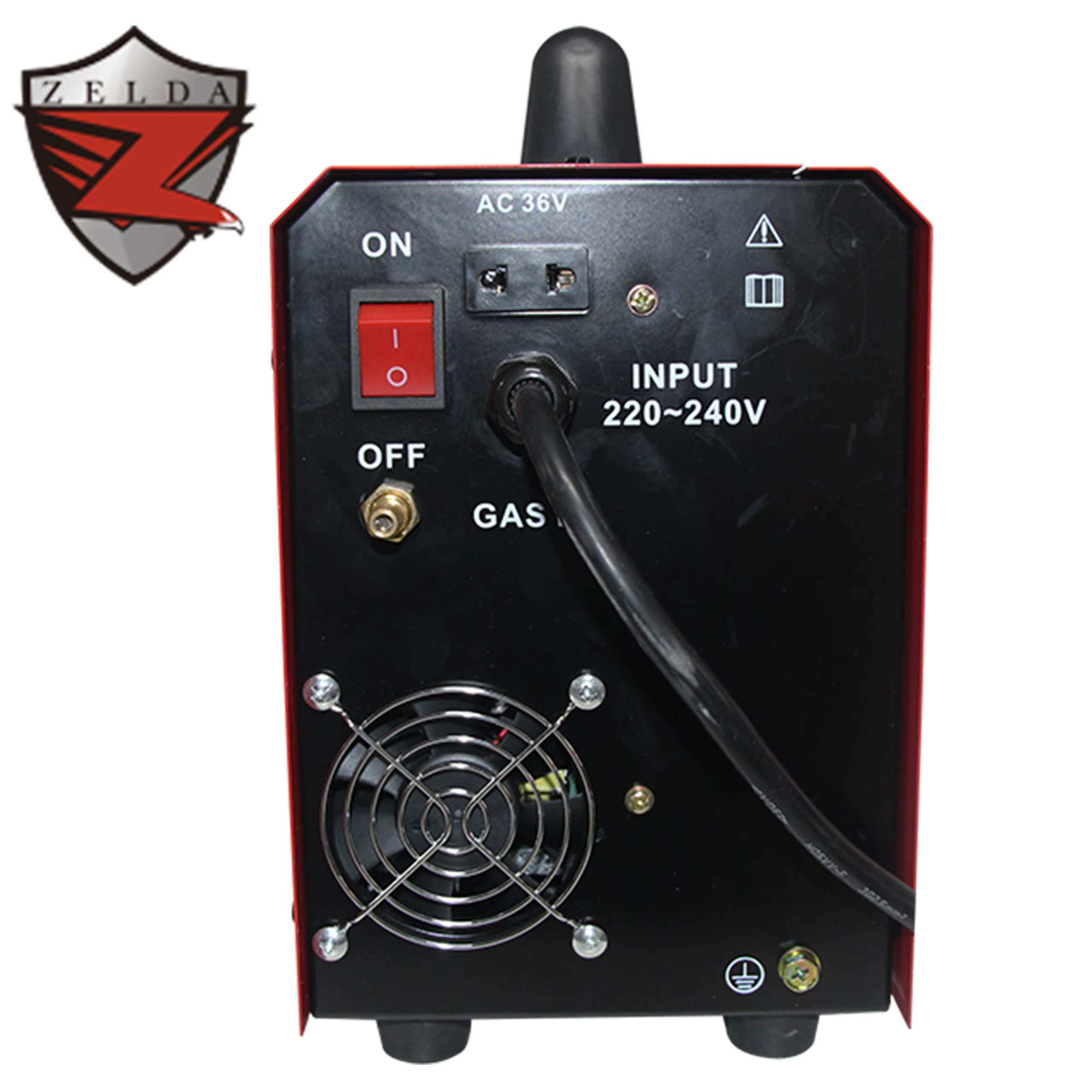 Portable Digital MIG Welder 220V IGBT Multifunctional 0.8mm Solid Feeder New 200A Stainless Steel Inverter for Farm Construction — image 4