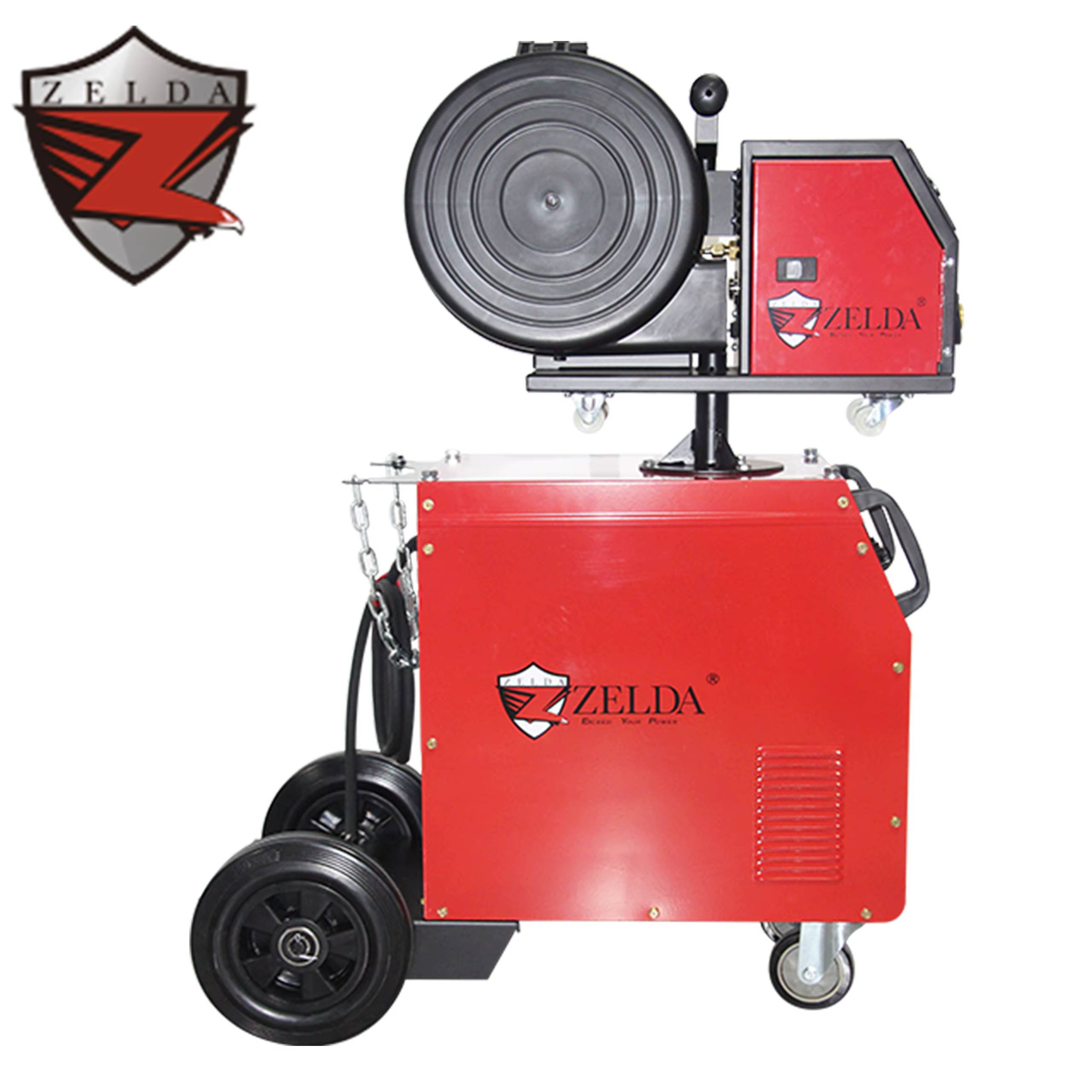 ZELDA 3PH 350A Stainless Steel Welder industrial 15KG Wire Spool Capacity Welding Machine 380v — image 4