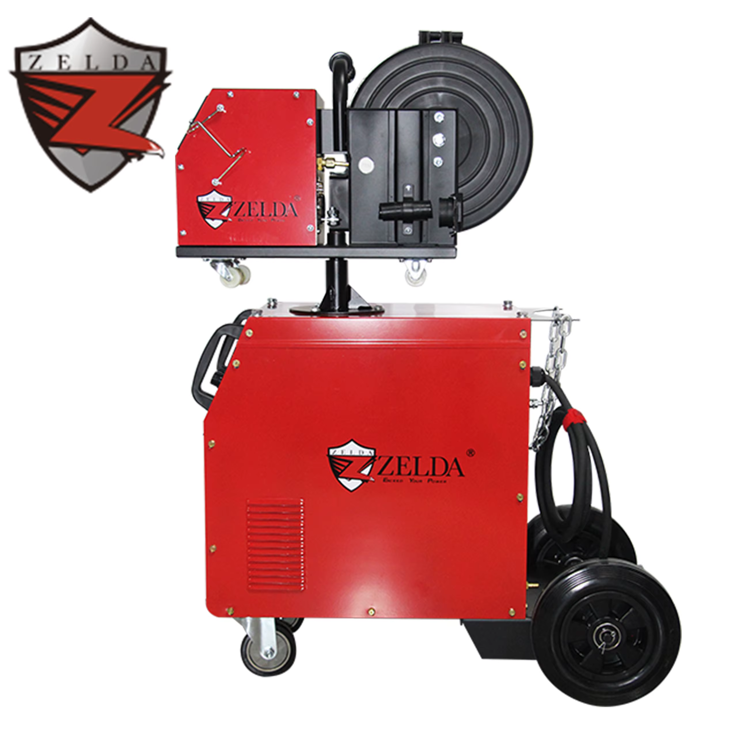 ZELDA 3PH 350A Stainless Steel Welder industrial 15KG Wire Spool Capacity Welding Machine 380v — image 5