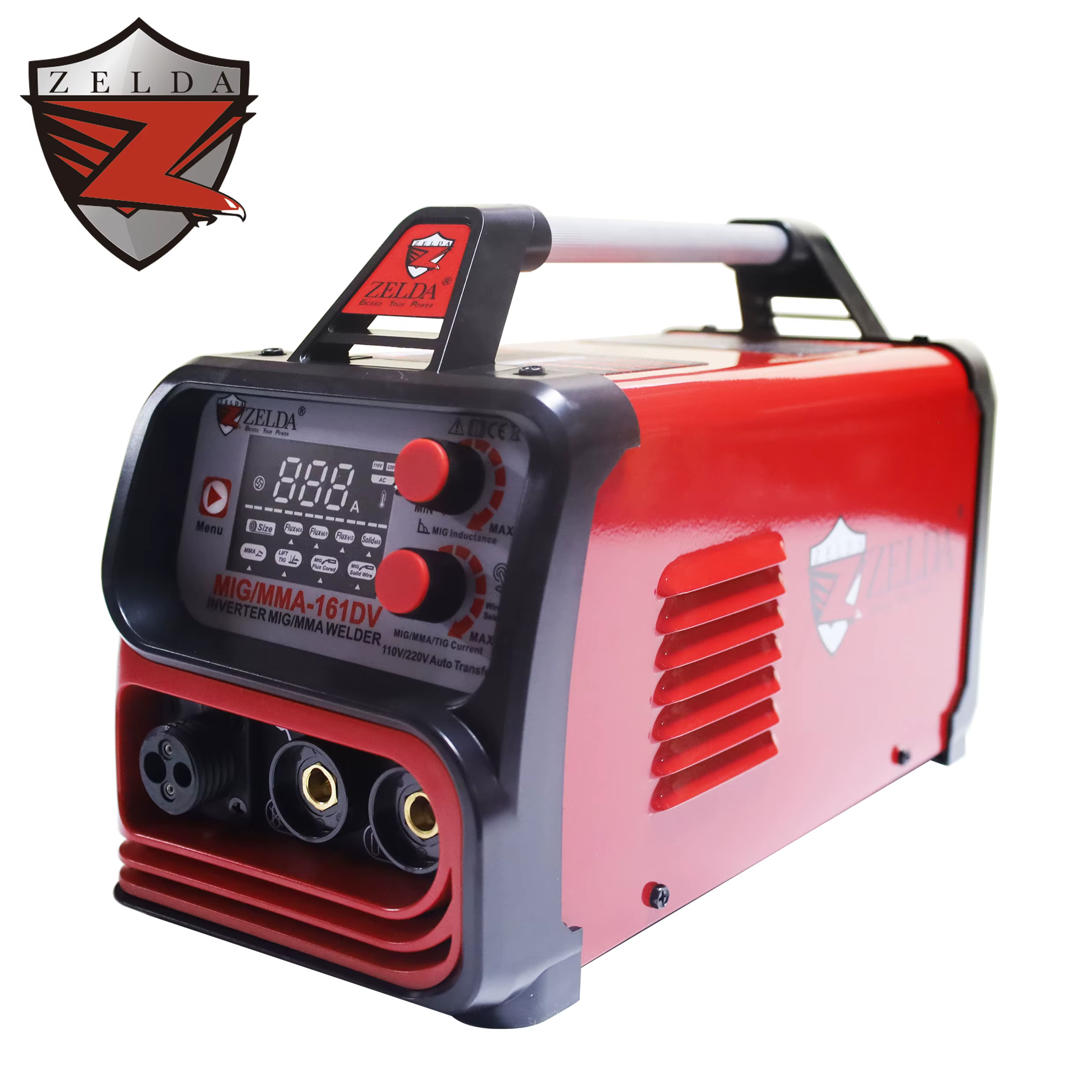 ZELDA 110v 220v Dual Voltage Welding Machine 160a Soldadora Mig Mag — image 3