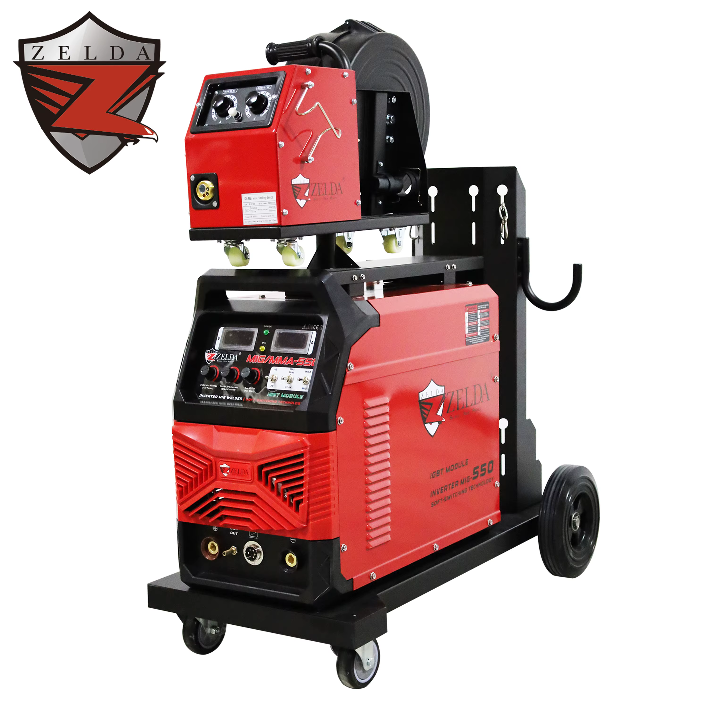 550Amp Heavy Duty Cycle  Maquina De Soldar Mig MAG Welding Machine for Industrial Welding — image 3