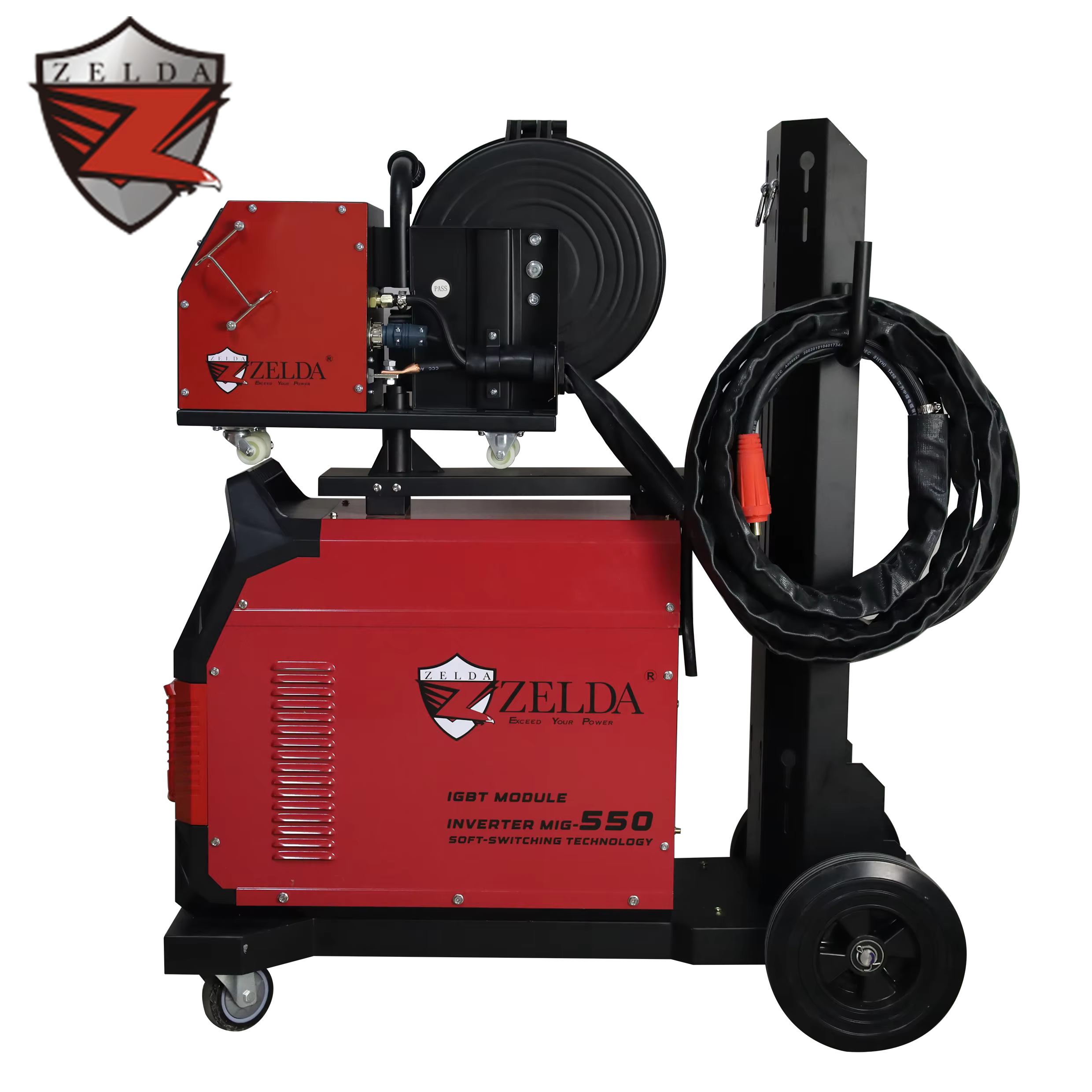 550Amp Heavy Duty Cycle  Maquina De Soldar Mig MAG Welding Machine for Industrial Welding — image 5