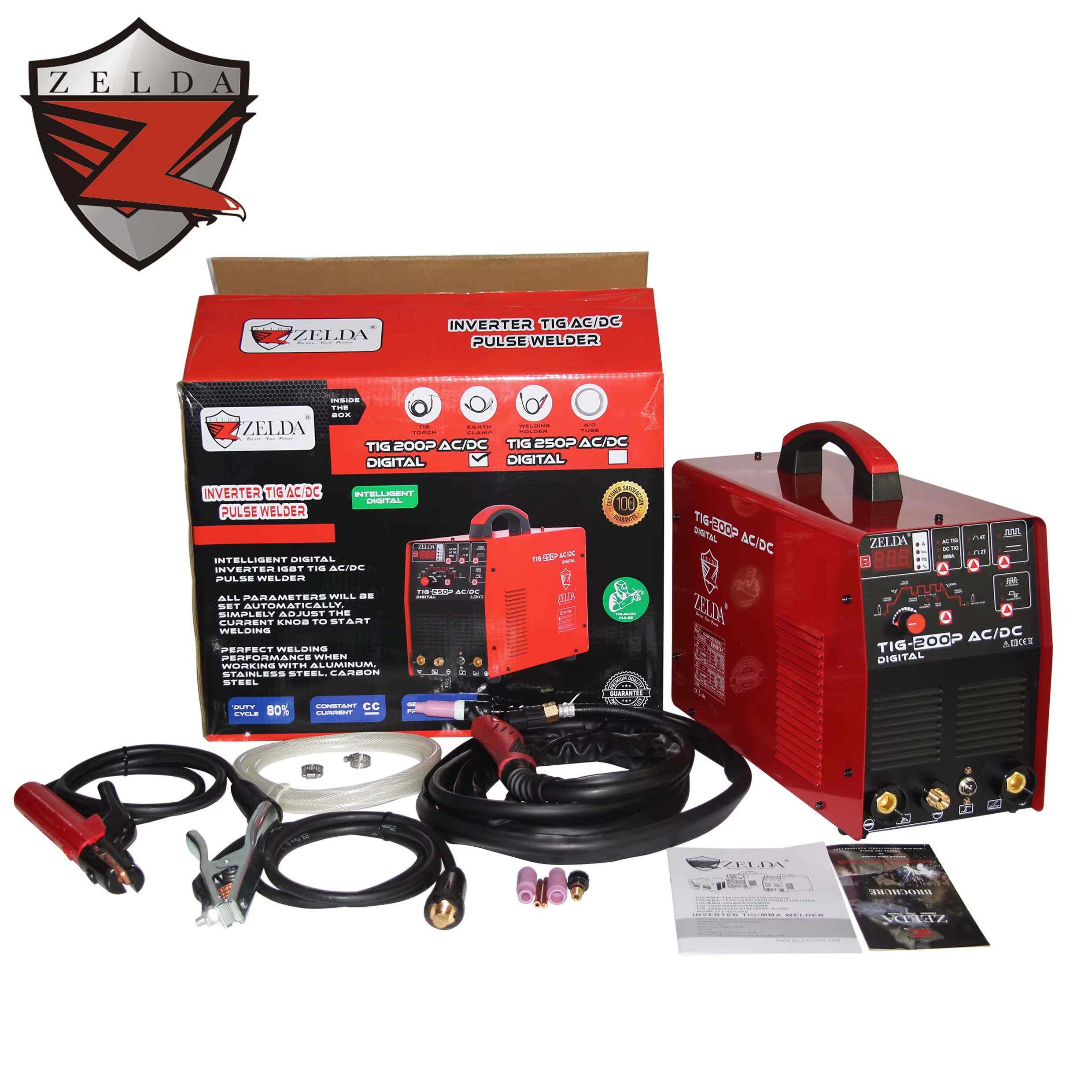 200AMP TIG Aluminum AC DC 220V TIG Soldadora  Welder — image 3
