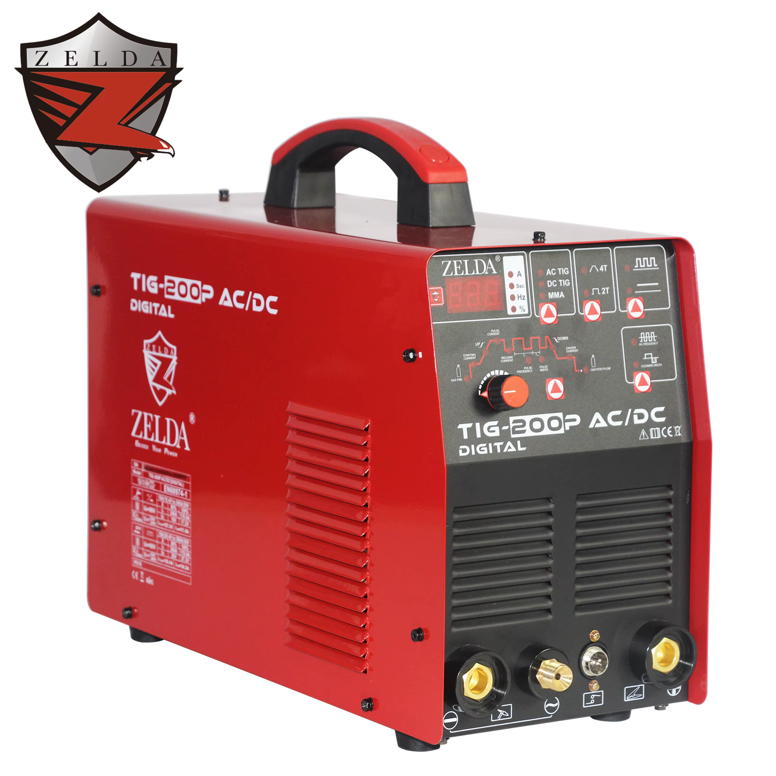 200AMP TIG Aluminum AC DC 220V TIG Soldadora  Welder — image 4