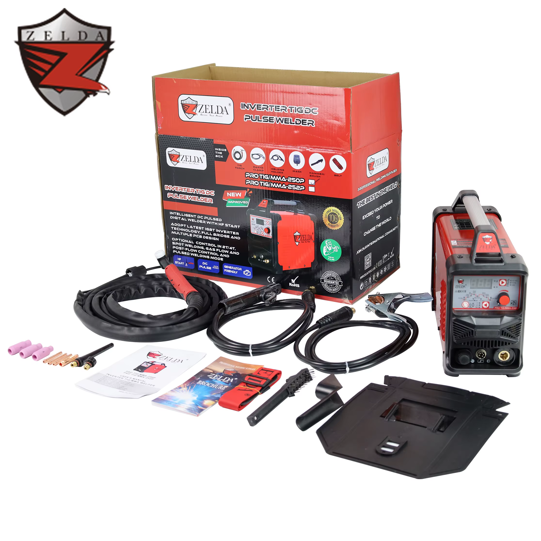 Zelda Poste a Souder Tig  Pulse Welding Machine  Portable Electric Welding Machine Argon Welding Machine Tig — image 6