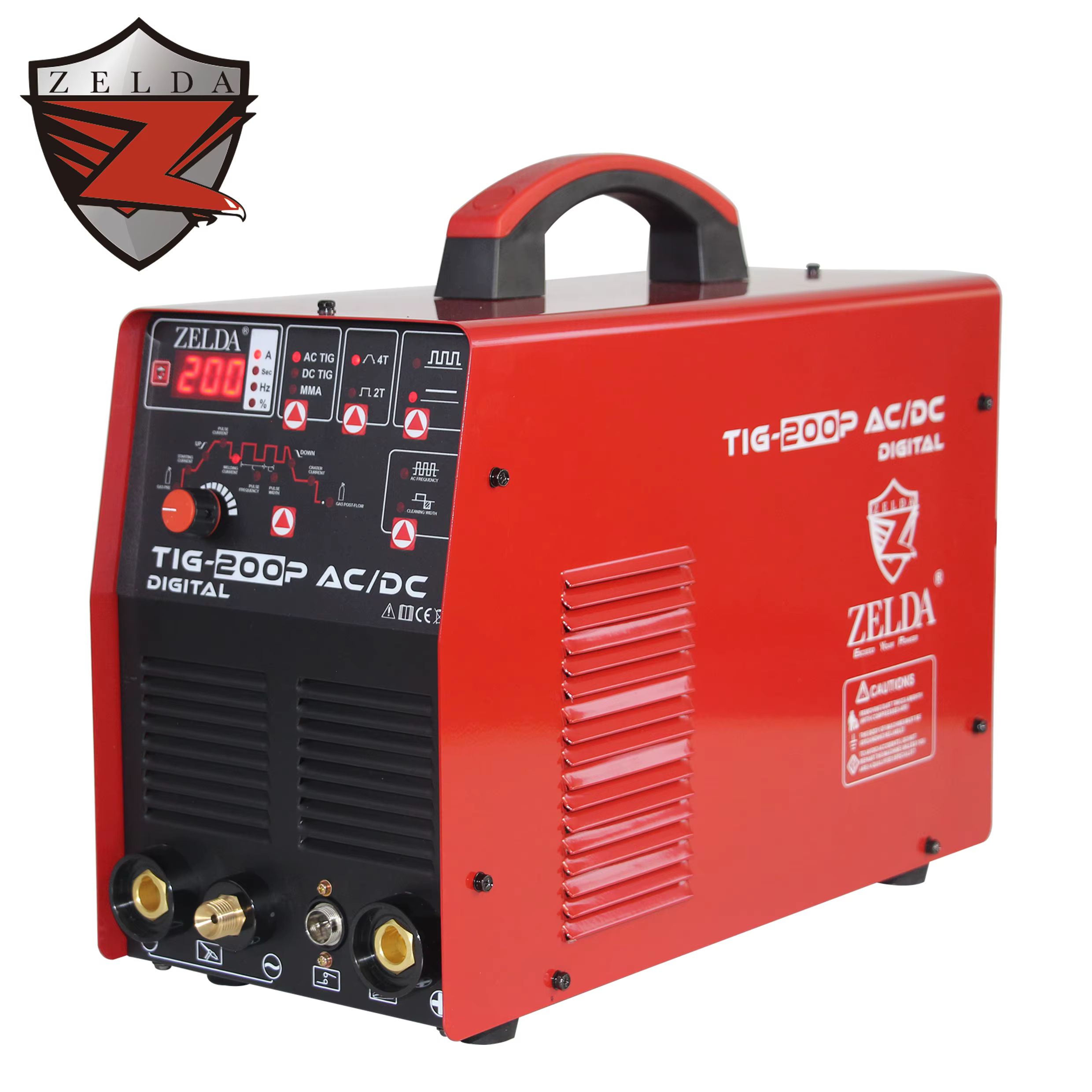Zelda Poste Souder  TIG 200  IGBT AC DC TIG/MMA Welder with 220v Inverter Welding Machine — image 3