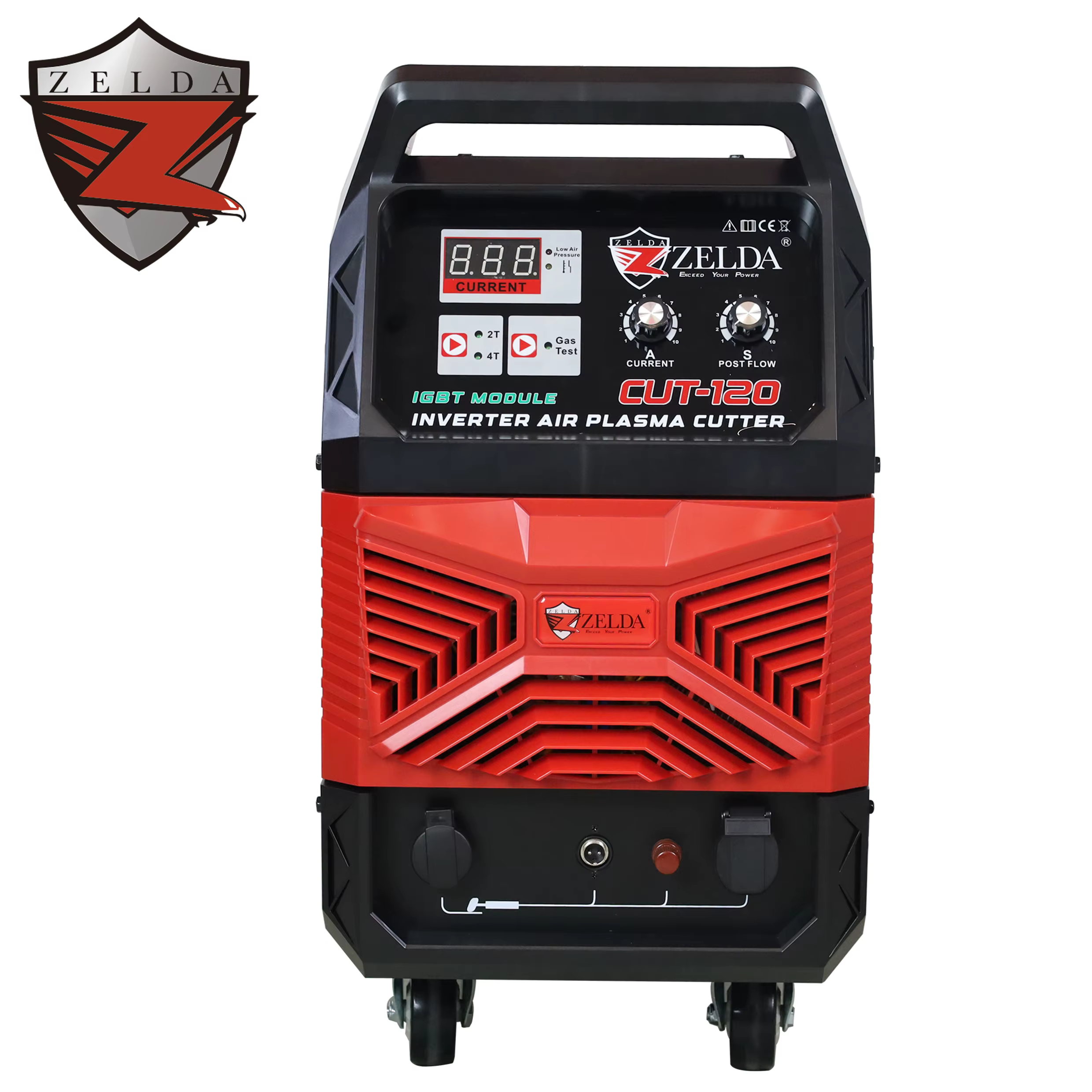 Inverter Air Plasma Arc Cutting Machine 120amp 380V for Max Cutting 55mm — image 2