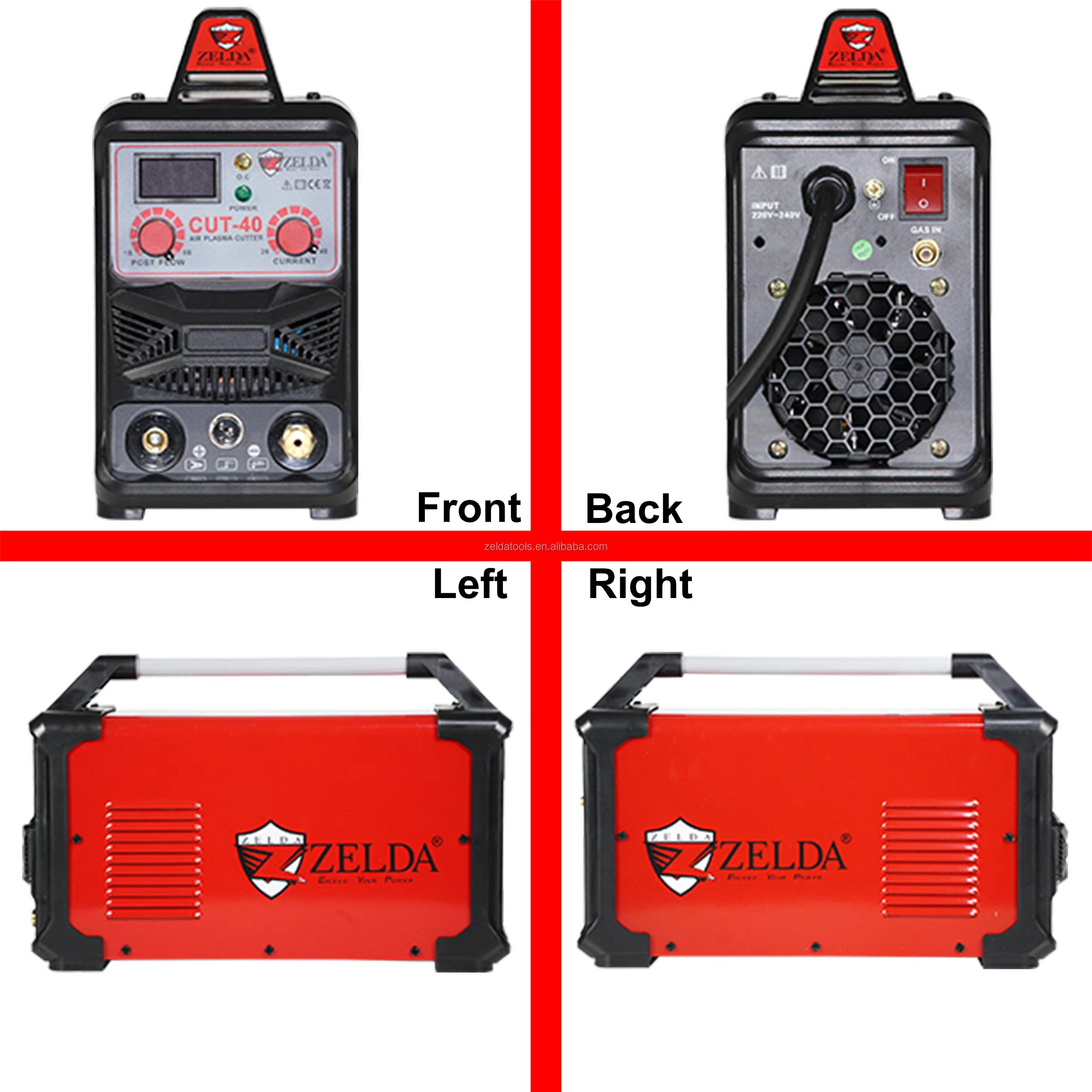 Zelda DC Inverter Plasma Cutter CUT-40  Machine New Condition for Efficient  Cutting — image 4
