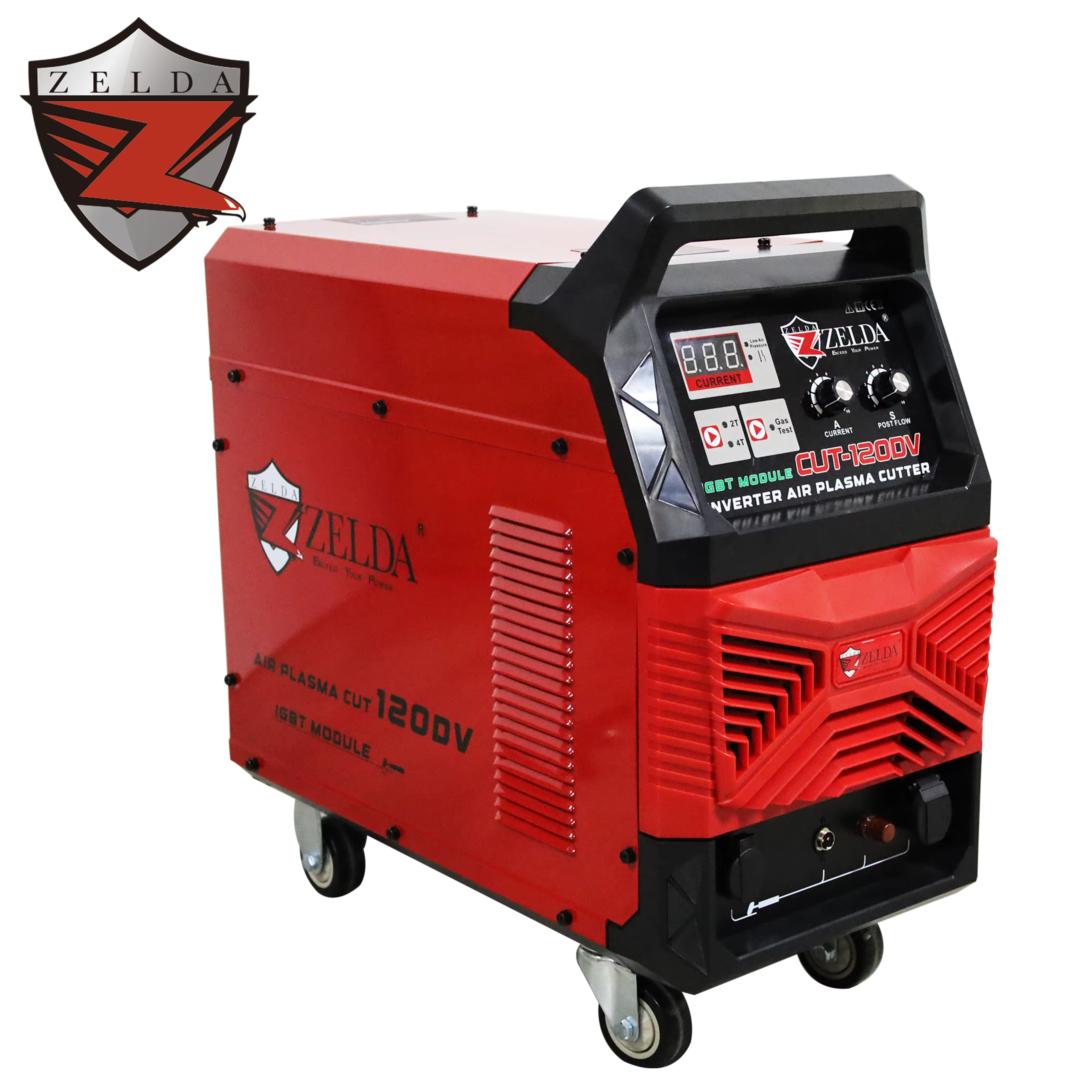 ZELDA New Arrival High Frequency Plasmc Cutting Machine DC Inverter Air Plasma Cutter with 50mm Cut Thickness for CNC Machine — image 3