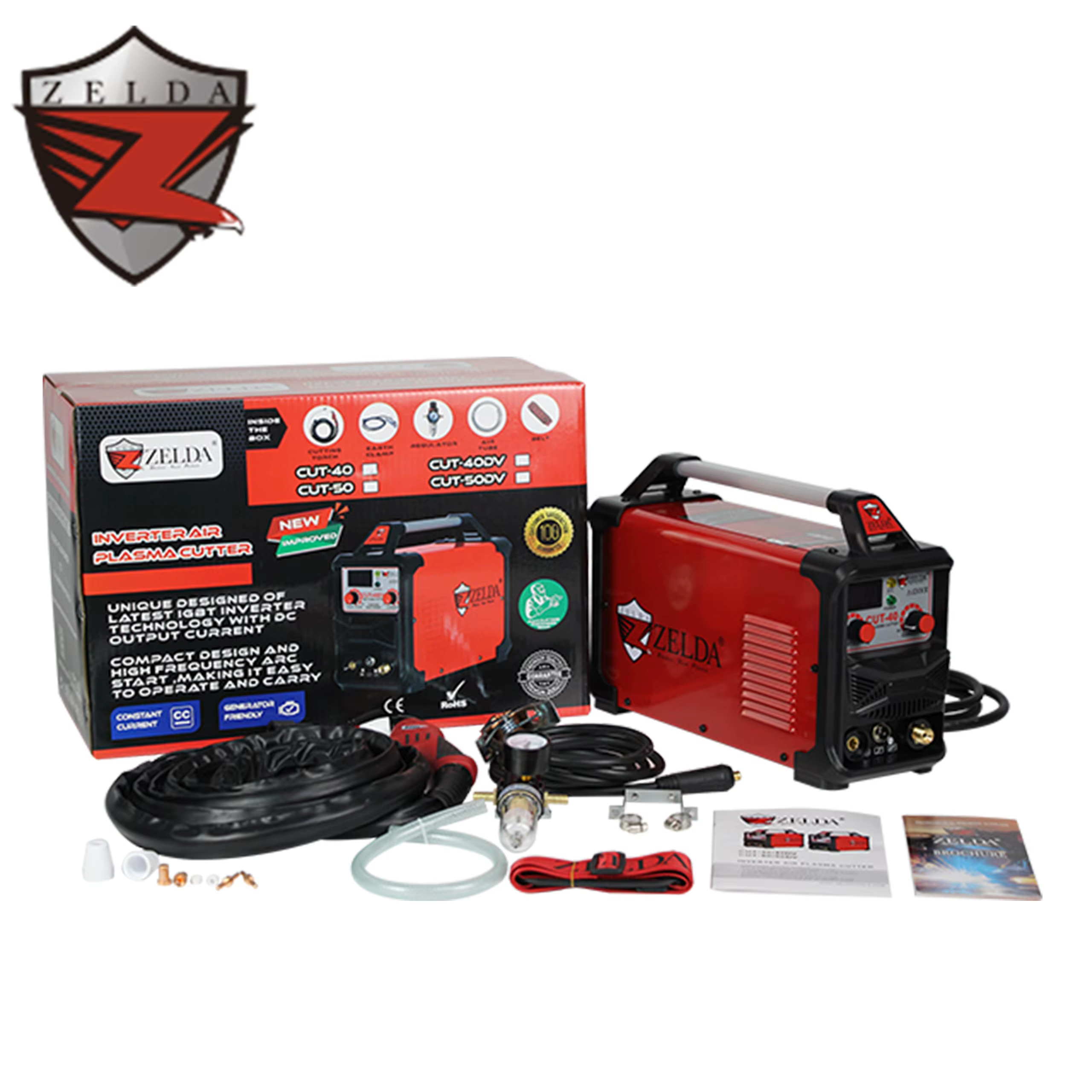 Zelda Portable Air Plasma Cutter for Stainless Steel Aluminum Copper up to 12mm Portable Plasma Welder — image 4