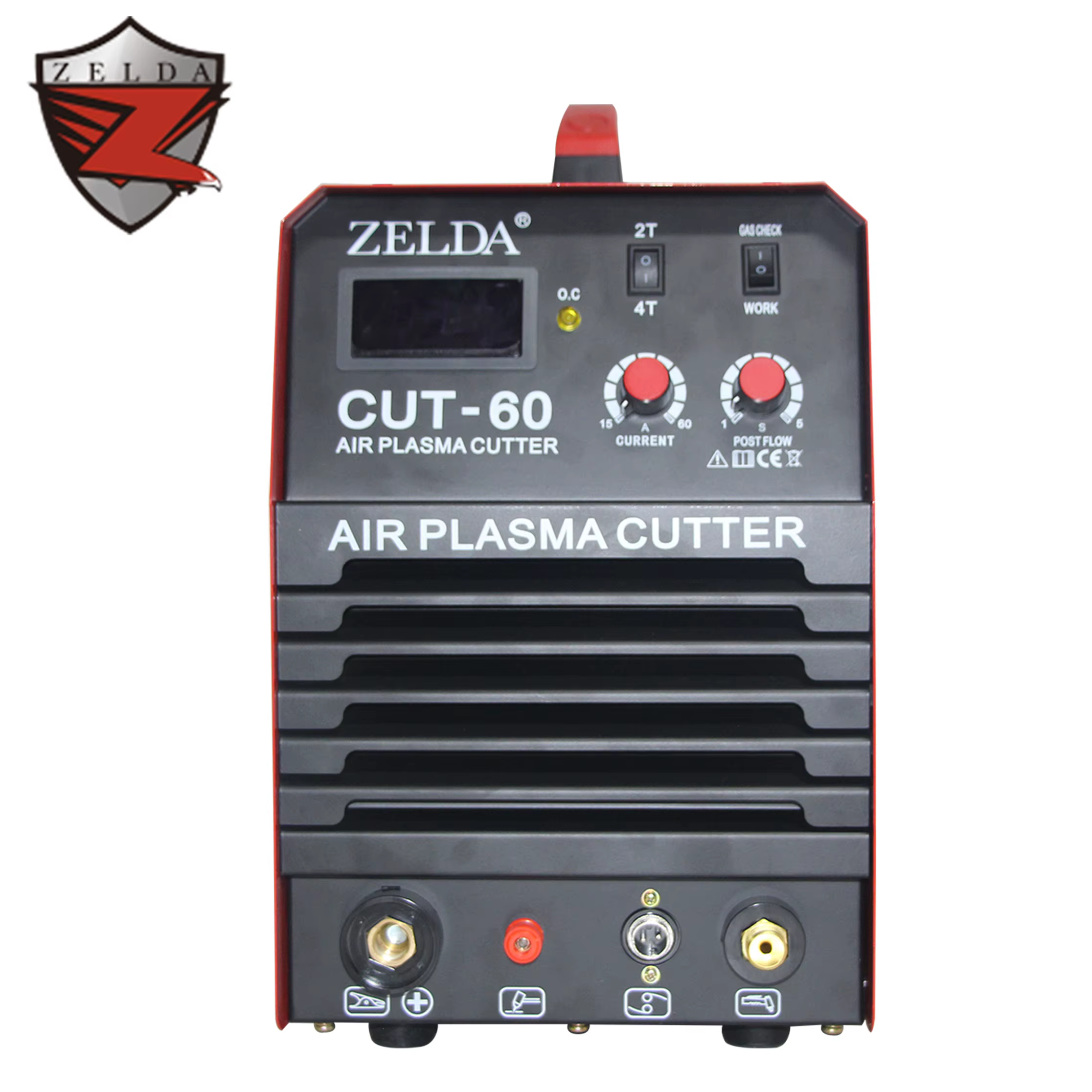 Zelda 60amp Air Plasma Cutter for Mild/Stainless Steel Aluminium Brass Copper Max 25mm Cutting 220V Air Plasma Cutter — image 2