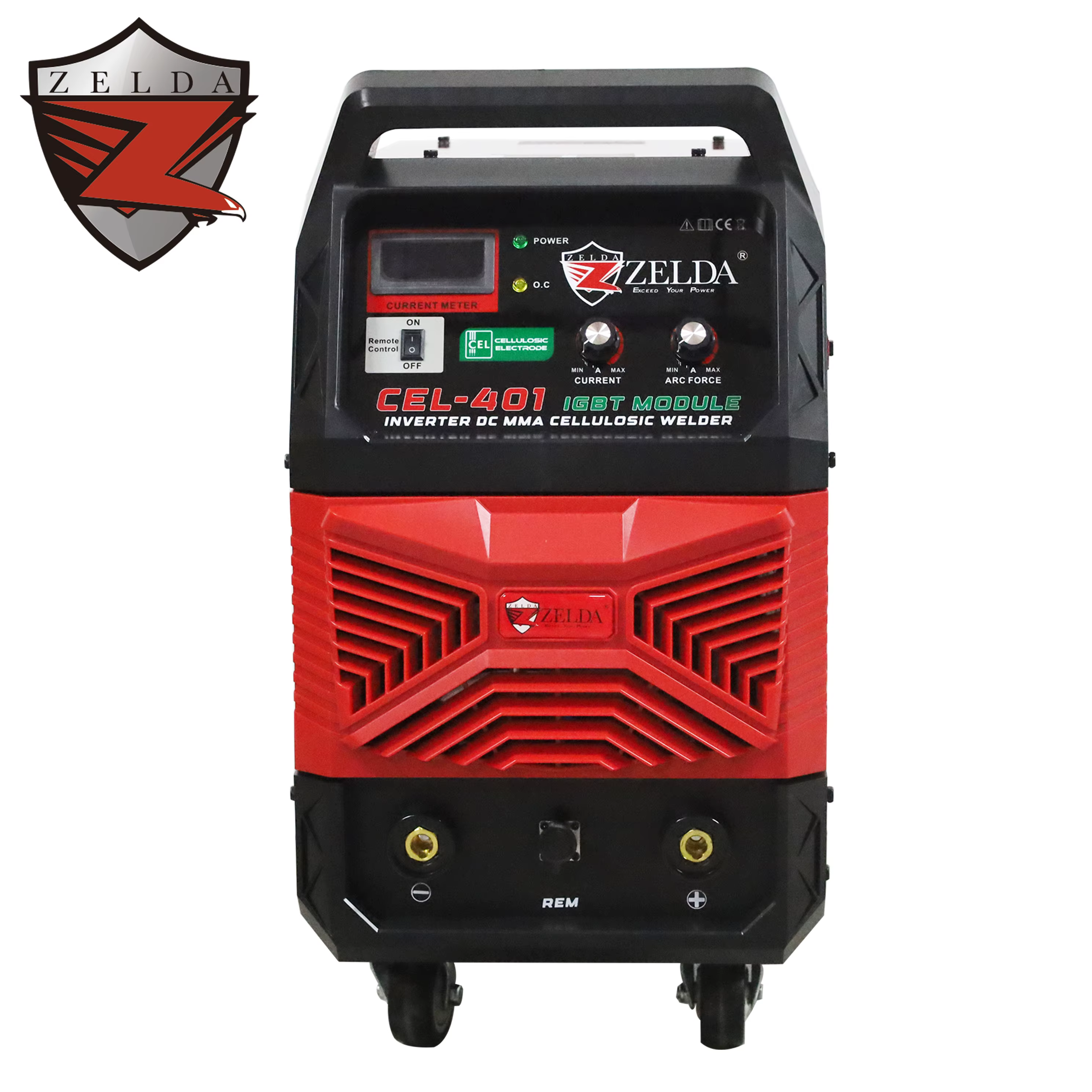 Zelda 3ph 220v 440v Dual Voltage Use Cellulose Electrode in Stock CEL 401A Welding Machine — image 5