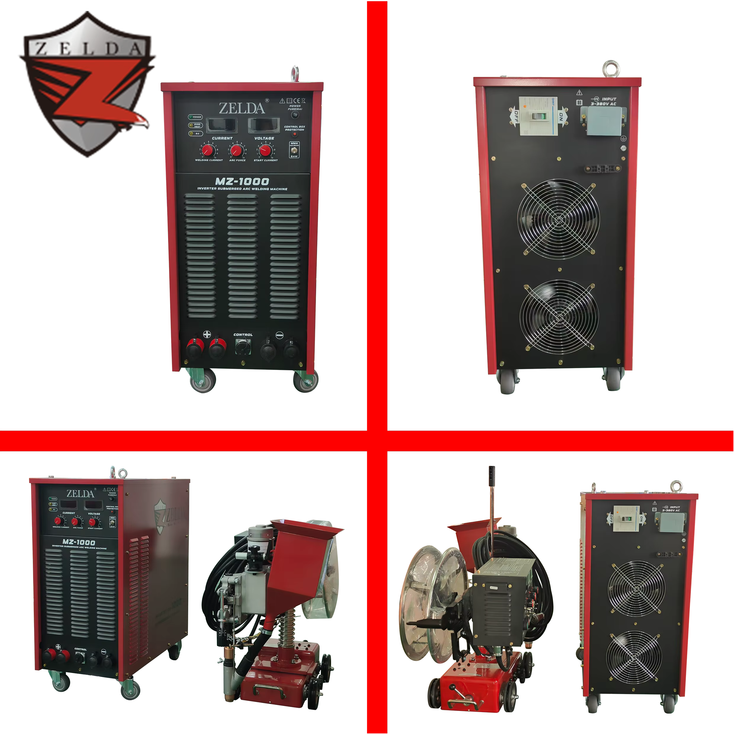 ZELDA SAW MZ SERIES AUTOMATIC SUBMERGED ARC WELDER Welding Machine — image 5