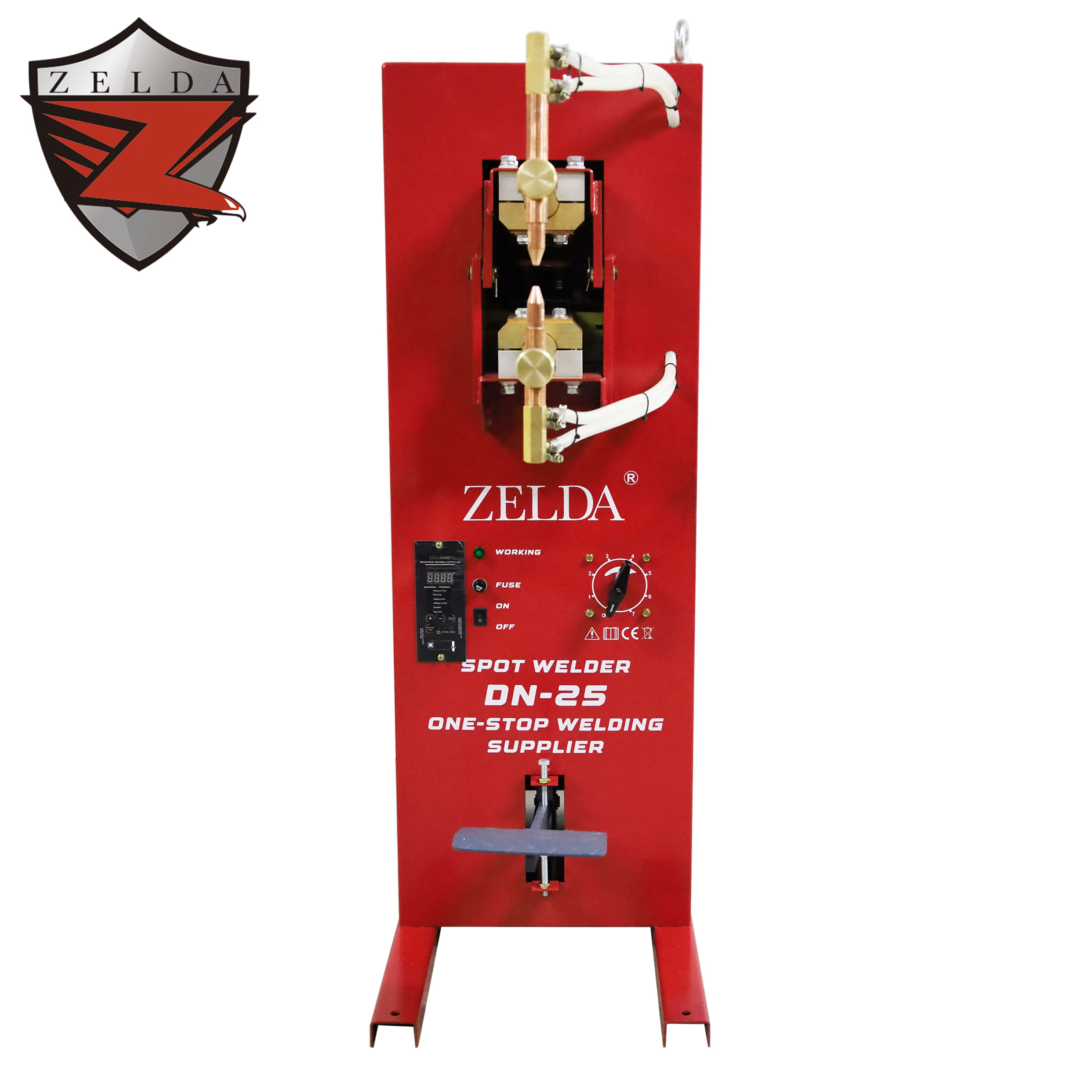 CE Approved Portable 380V Industrial Spot Welding Machine with 2MM Welding Thickness for Electric Spot Welder — image 2