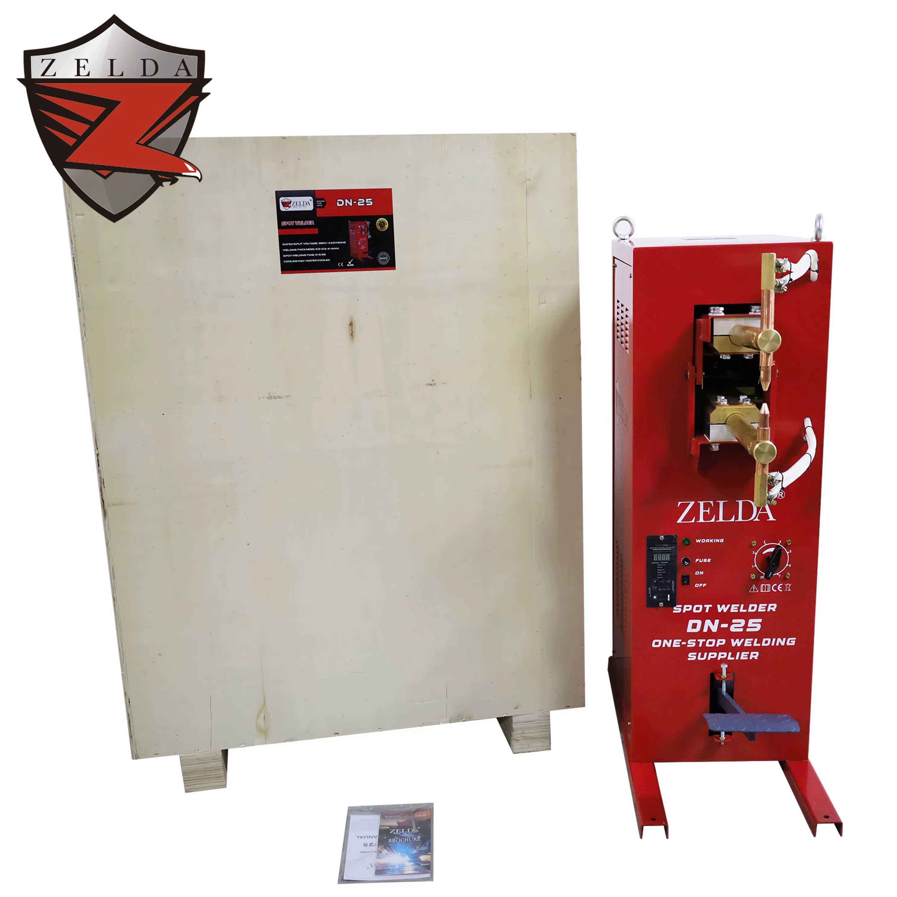 CE Approved Portable 380V Industrial Spot Welding Machine with 2MM Welding Thickness for Electric Spot Welder — image 6