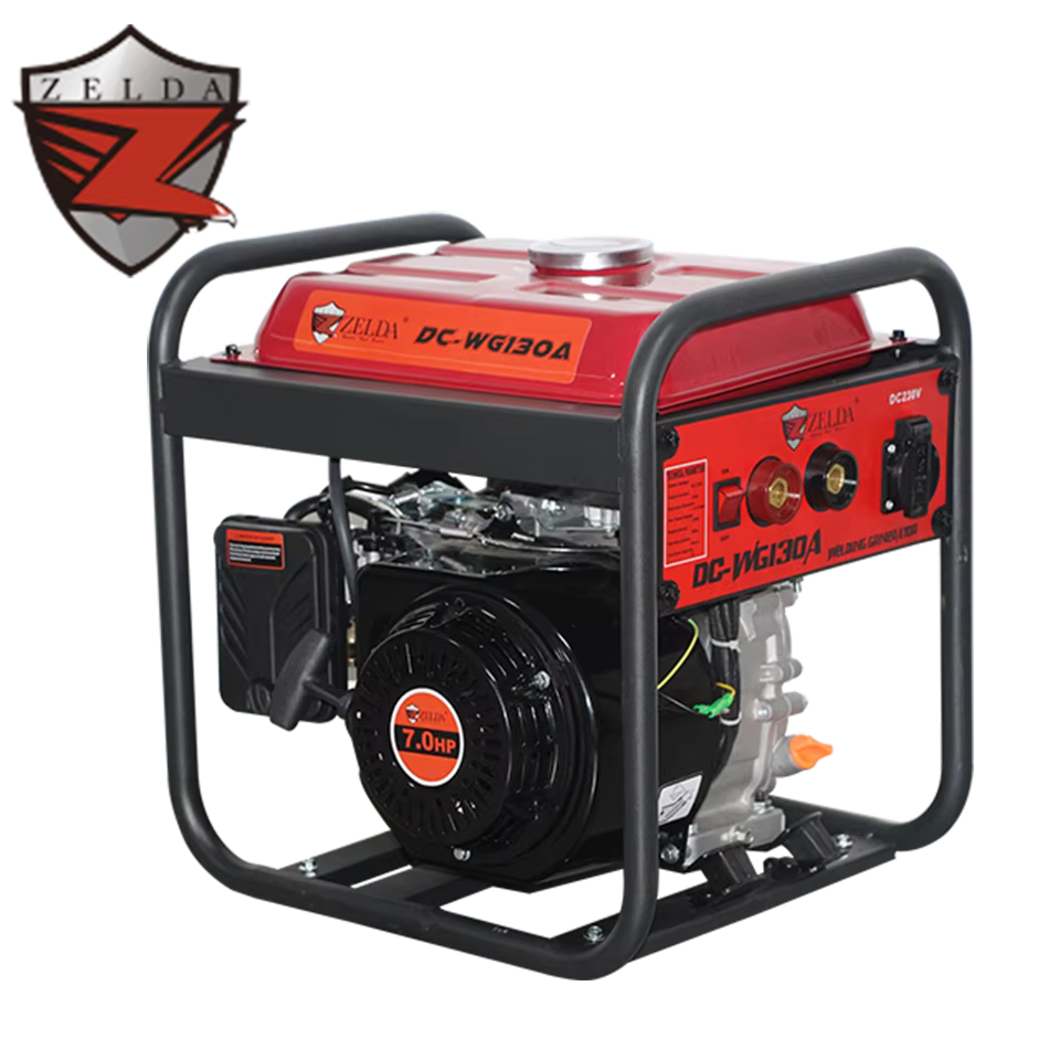Zelda Wholesale High Quality Electric Gasoline Generator 208cc Welding Generator 130A Welding Machine Generator — image 3