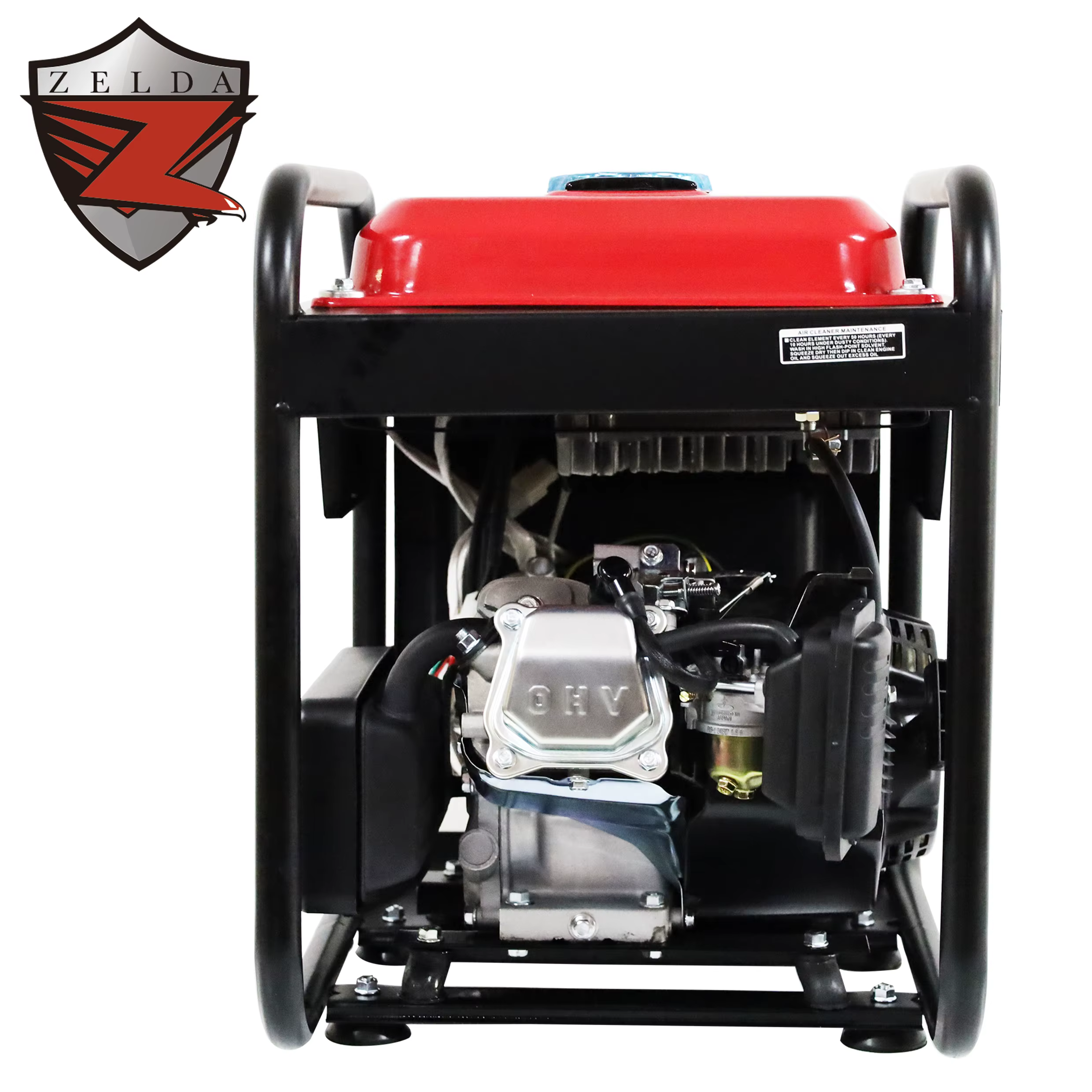 Zelda Eco-Friendly Durable Gasoline Welding Generator 3.3KW Recoil Start 200A Single Phase 110V 60Hz 10L — image 5