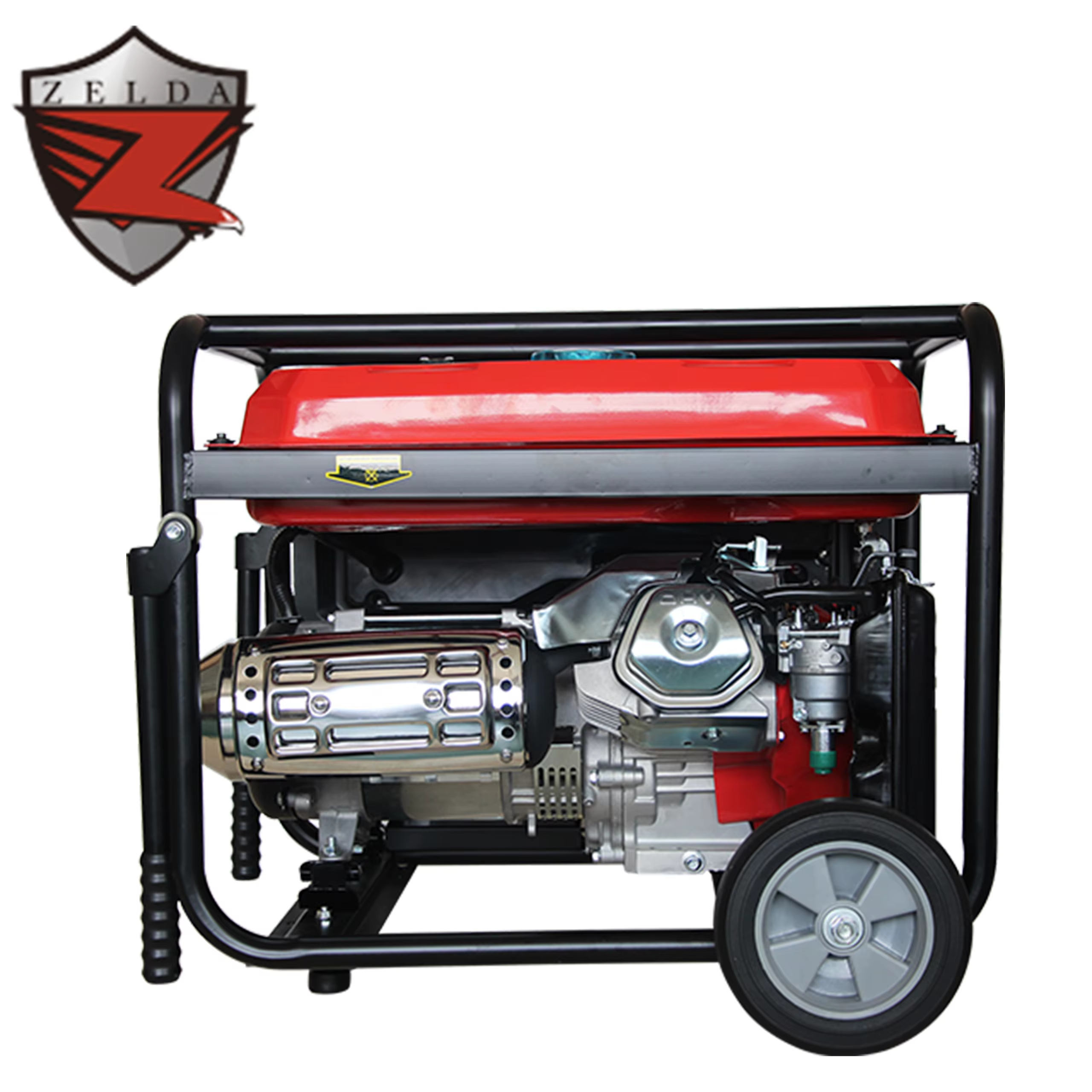 ZELDA Portable 5500W 420cc Electric Recoil Starting System AC Single Phase Inverter Generator Air Cooled Gasoline Generator — image 2