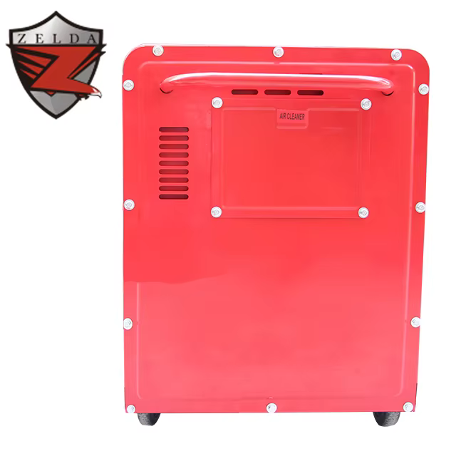 Zelda 50/60Hz 5kva Silent Generator diesel Single Phase Sound Proof Diesel Generators — image 4