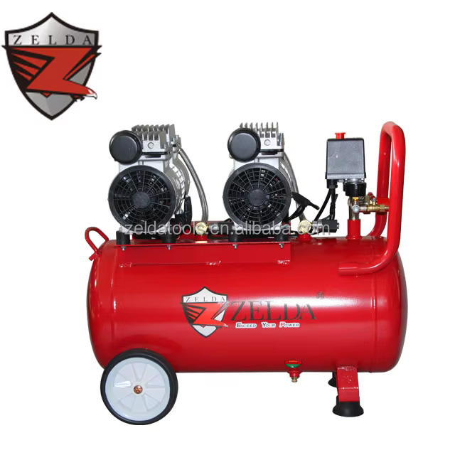 ZD6002-50L High Quality High Performance 220V 8 Bar Oil-Free Silent Air Compressor OEM Customized — image 2