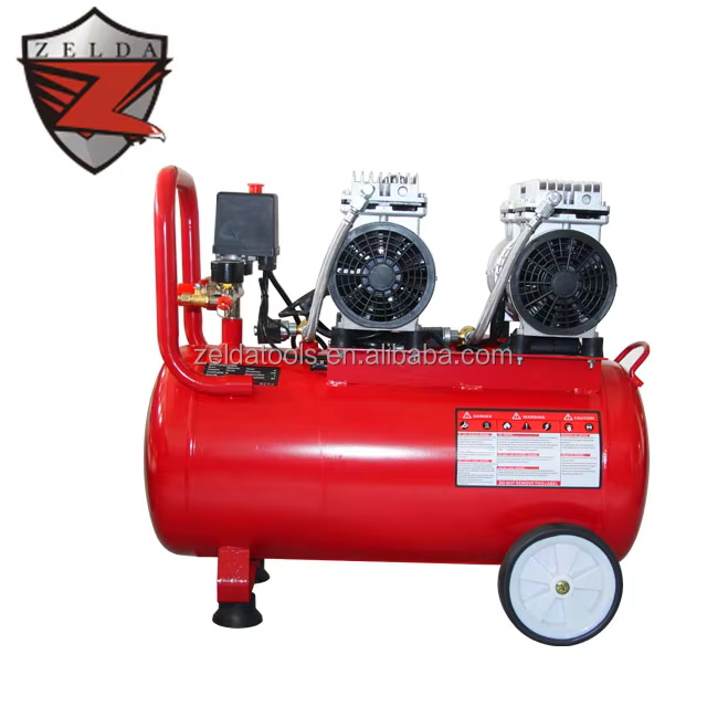 ZD6002-50L High Quality High Performance 220V 8 Bar Oil-Free Silent Air Compressor OEM Customized — image 3