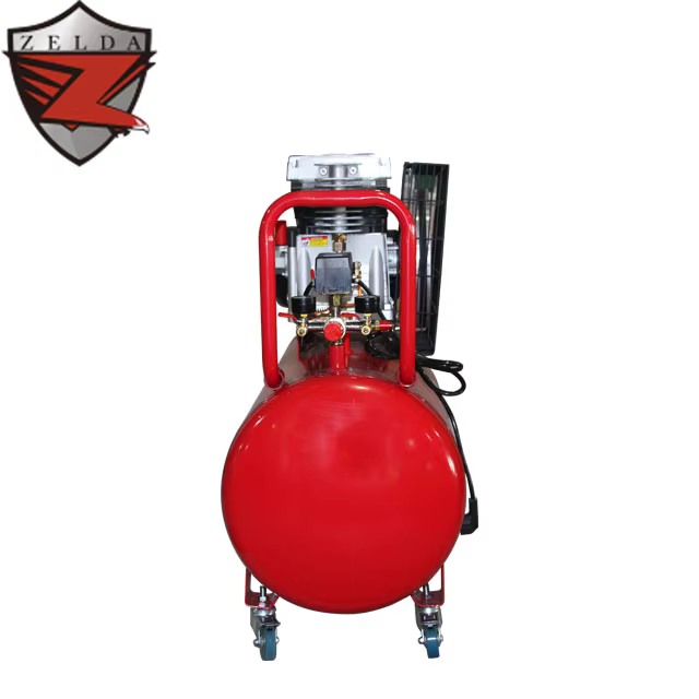 ZELDA Hot Sale 3HP Industrial Belt Piston Driven Air Compressor Portable 8 Bar/115Psi Pneumatic 200L Air Compressor — image 5