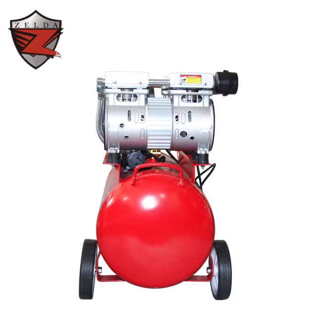 ZD8003-80L Mini Portable 220V 8-Bar Silent Air Compressor Oil-Free 3 Motors for Industrial Use on Sale — image 2
