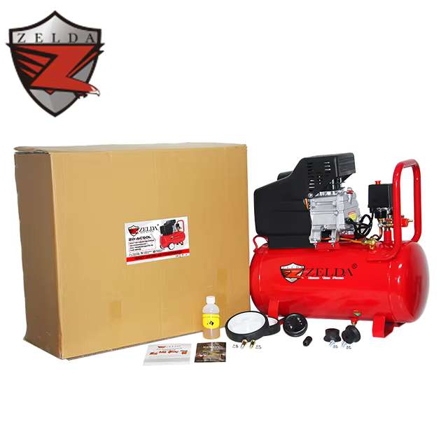 Zelda 1200W New 8 Bar 115Psi Air Pressure 50L Direct Driven Air Compressor — image 4
