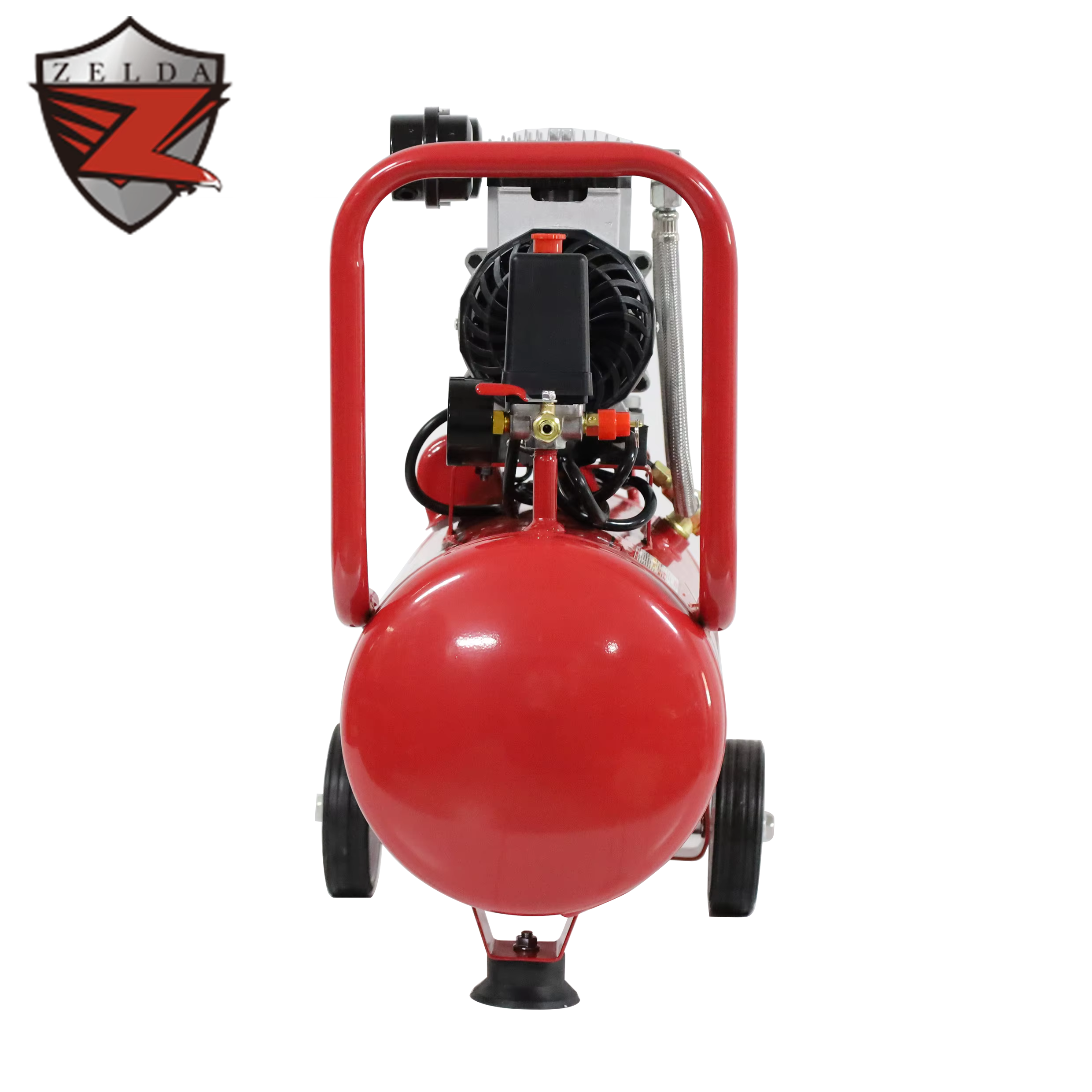 Zelda ZD12001-24L Mini Industrial 220V 8-BAR Oil-Free Silent Air Compressor OEM Customizable for Sale — image 3