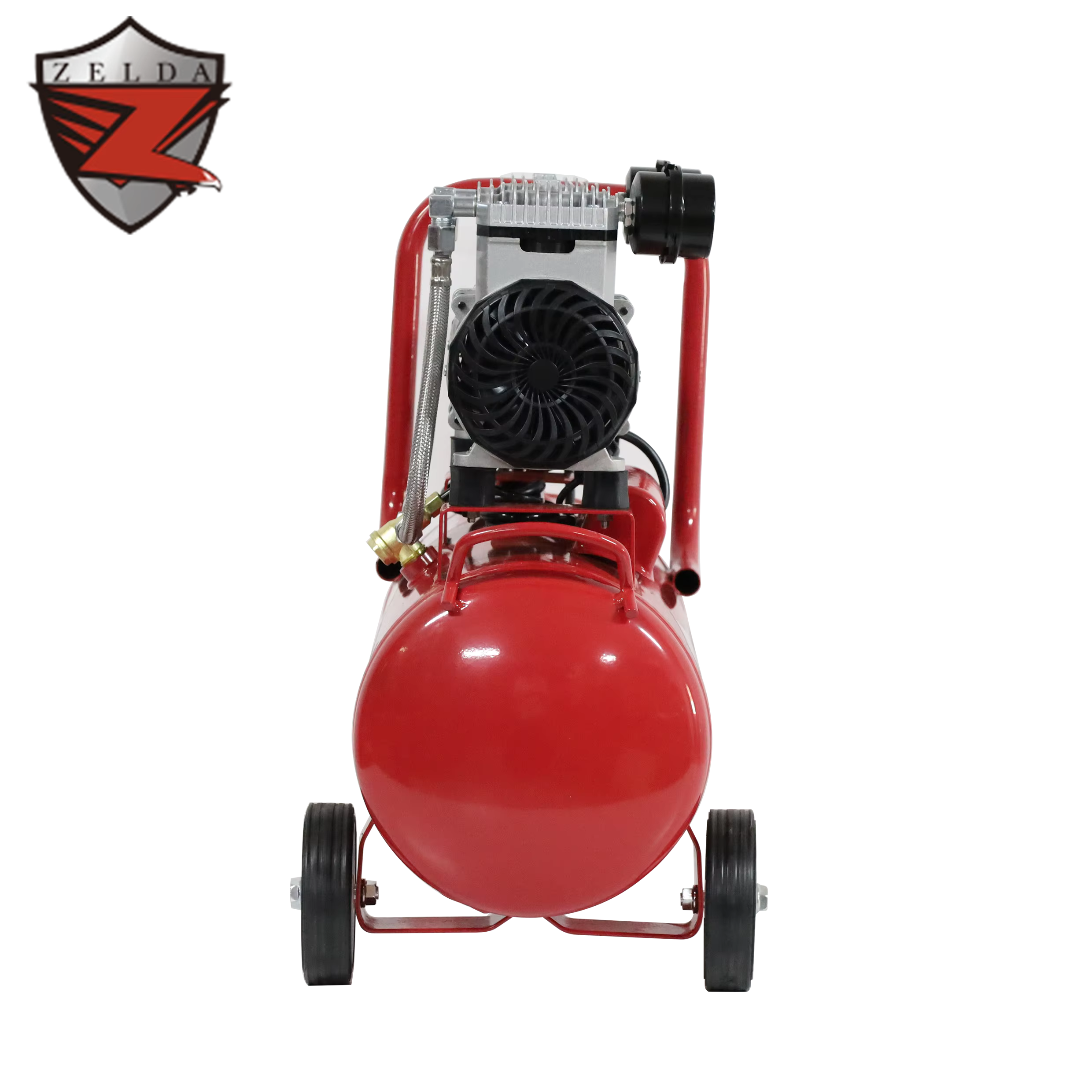 Zelda ZD12001-24L Mini Industrial 220V 8-BAR Oil-Free Silent Air Compressor OEM Customizable for Sale — image 5
