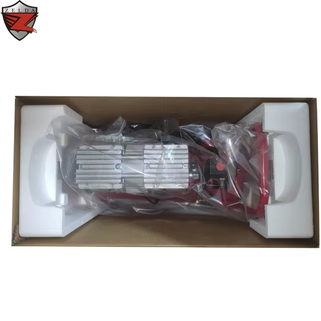 ZD8001-24L Mini Silent Air Compressor 110V/220V 8 Bar Oil-Free for Industry Use Portable with Motor Core Component — image 4