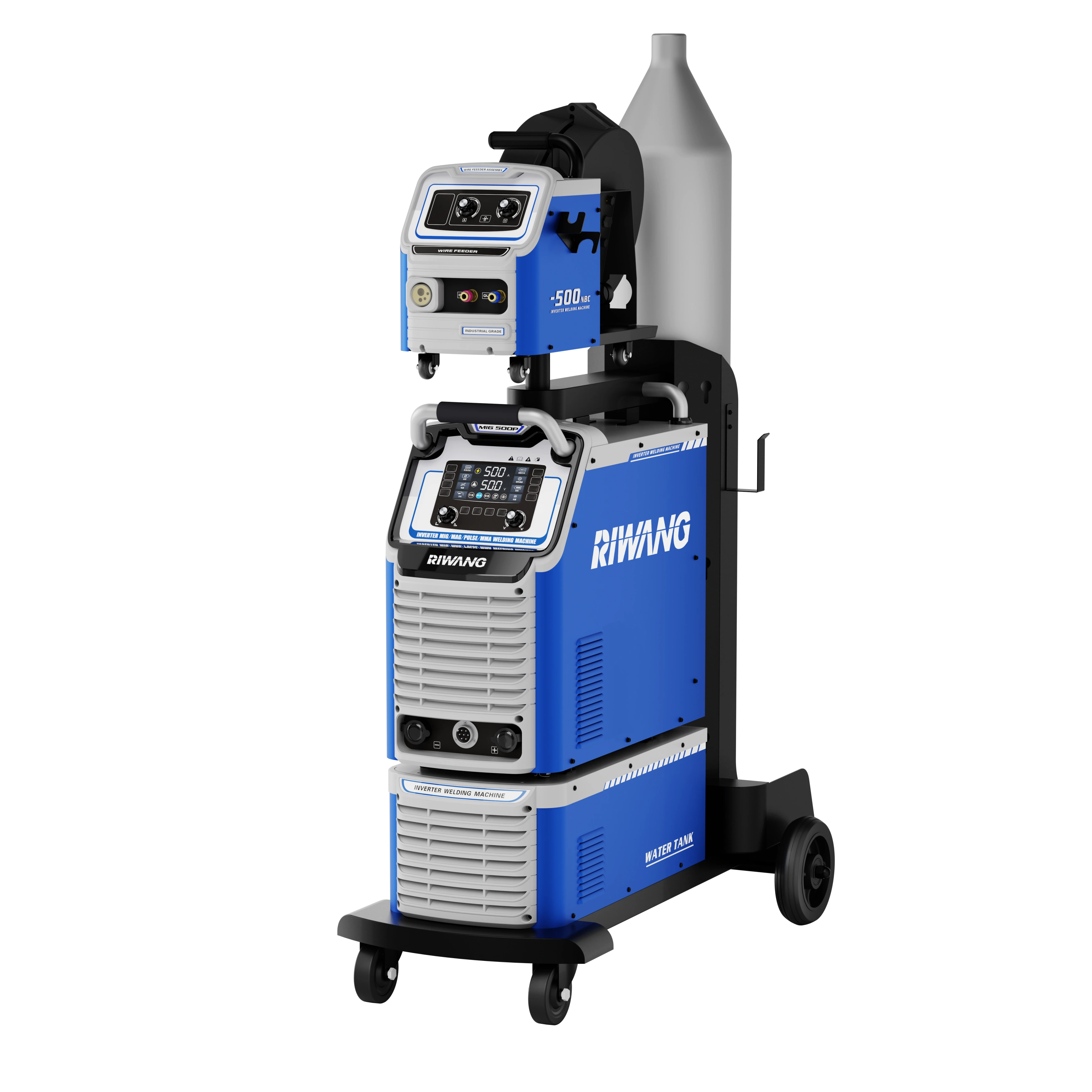 High Efficiency 500A MIG Welder 500P Inverter with Double Pulse Technology Speedy Aluminum Welder on Sale — image 2
