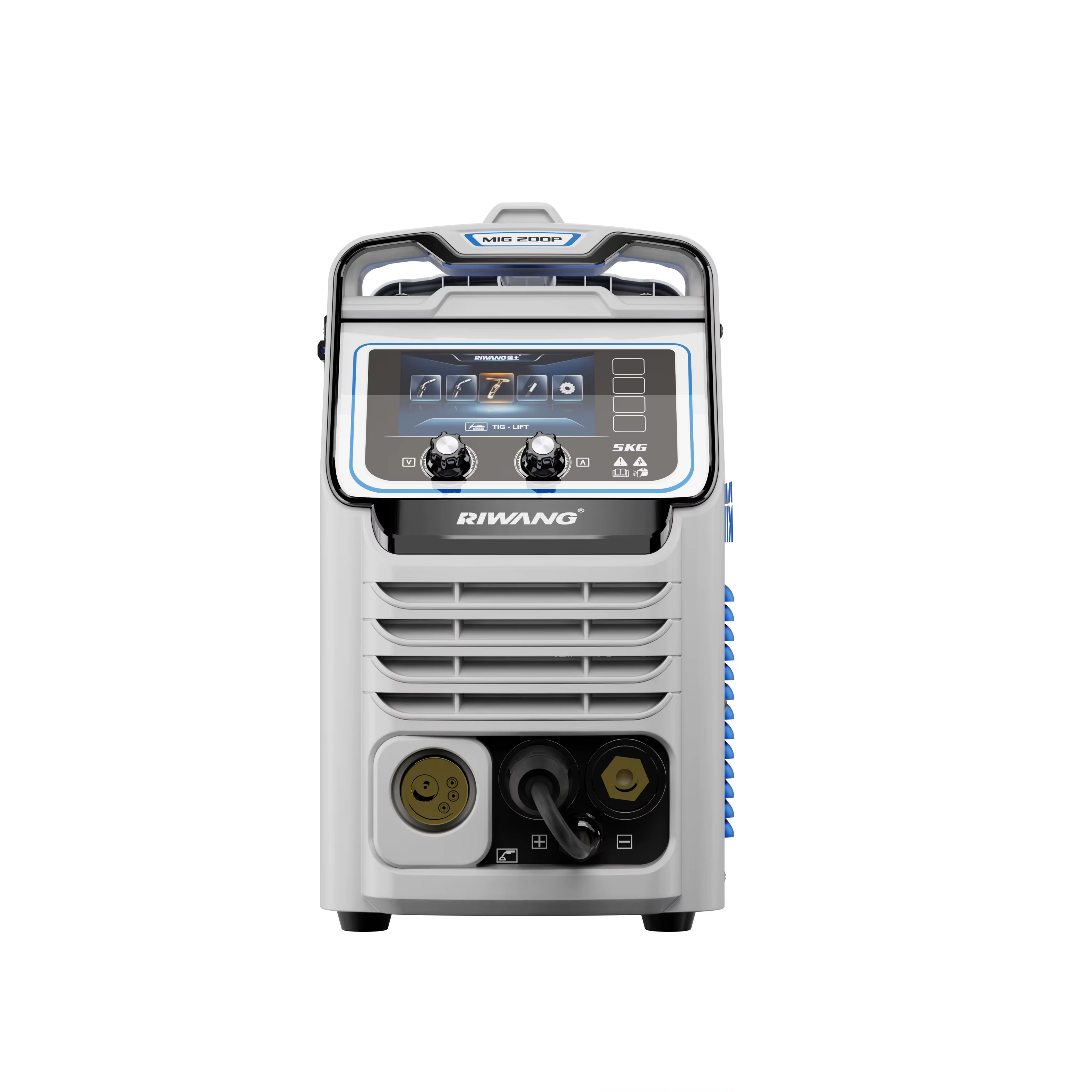 MIG 200P 200 Amp Double Pulse MIG Welding Machine for Aluminum High Performance Welder — image 3