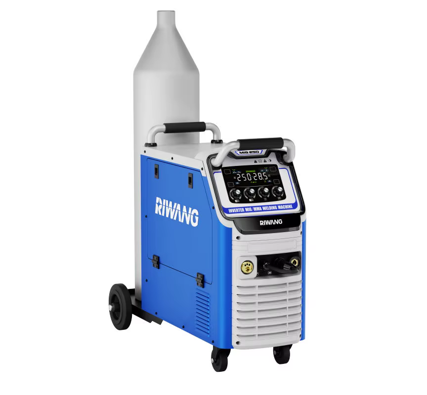 220V Industrial Heavy Duty MIG-250 Inverter Welding Machine 3 in 1 MIG/TIG/MMA with Gas Cylinder Position — image 3