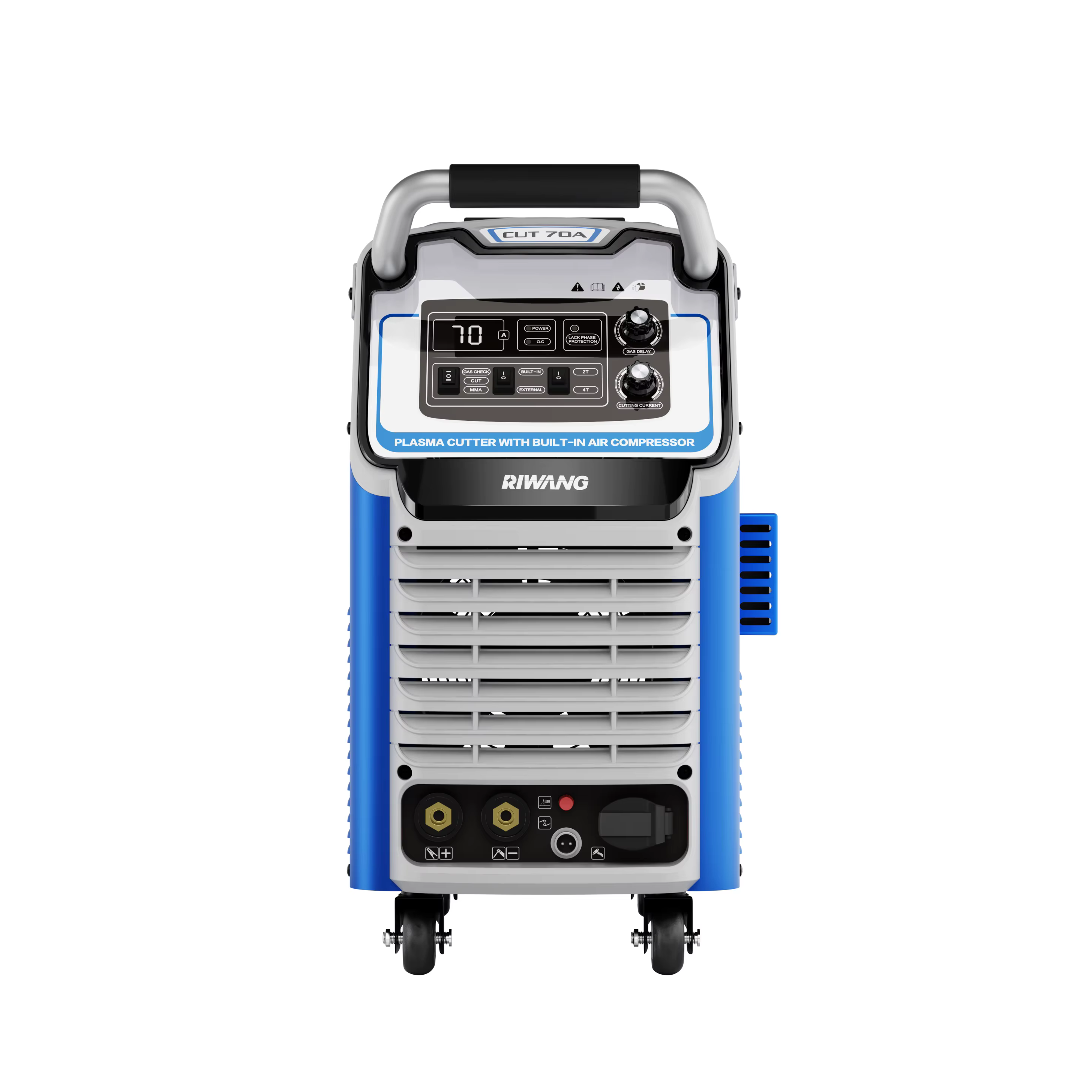 Handheld Industrial Grade Inverter Welder CUT-70A Mma Excellent Thrust Equipment Built-in Air Compressor Arc Plasma Cutter Steel — image 3