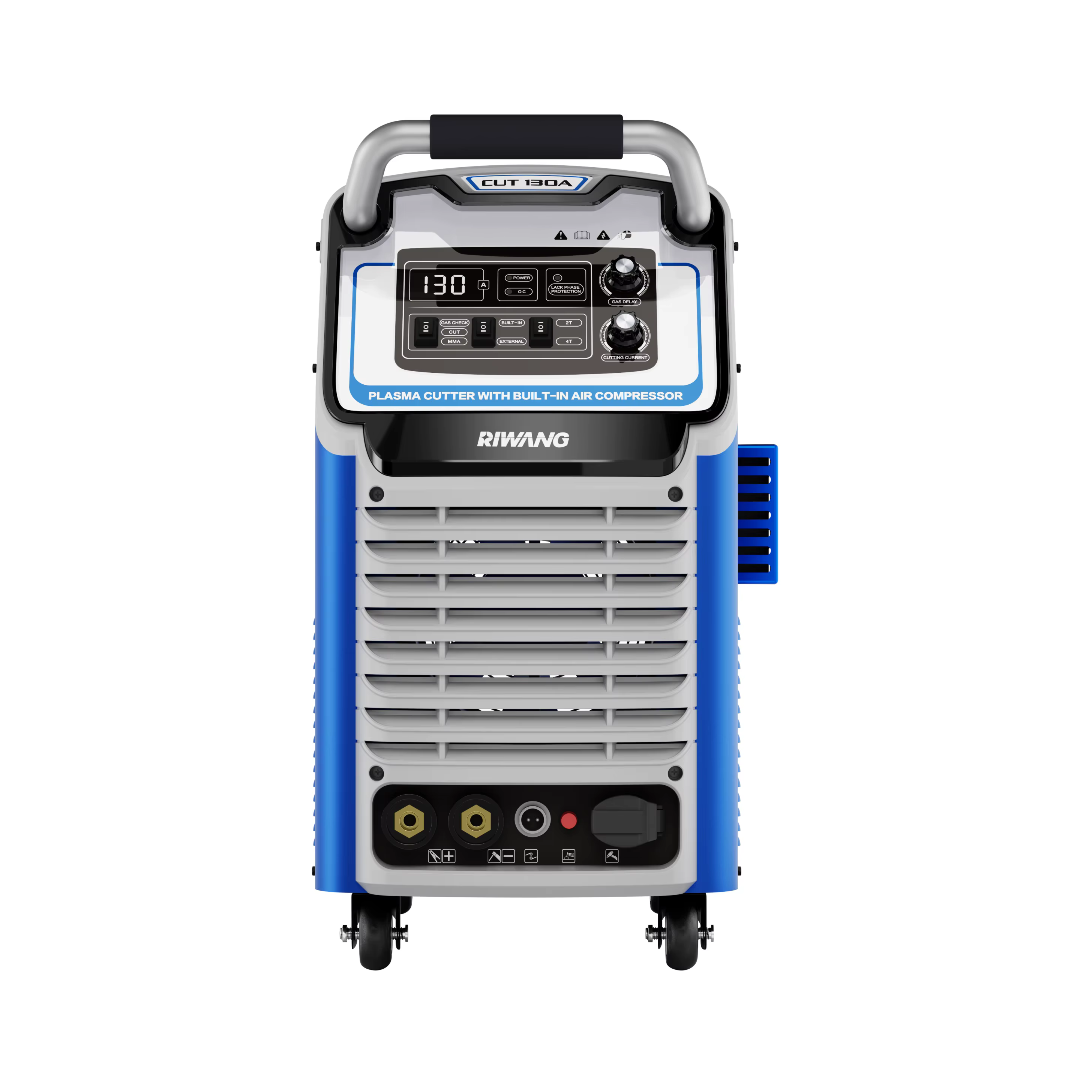 Fashion Type CUT130A Plasma Cutting Machine with Built-In Air Compressor Pilot Arc Iron Cut for Steel for Iron Steel Processing — image 3