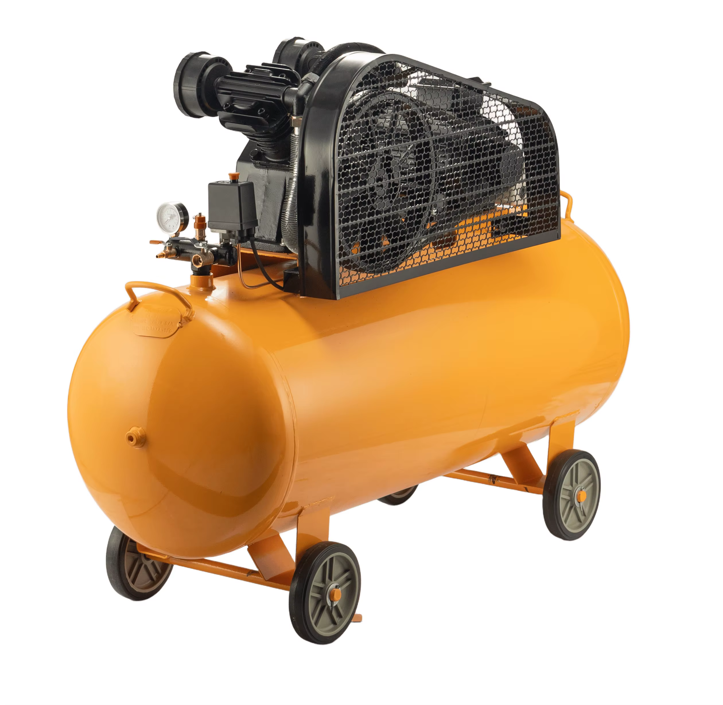 SHENYUAN 5.5HP 4KW Piston Air Compressor Belt Drive Air Compressor Industrial Air Compressor Painting Tools VD-0.6/8-150L — image 3