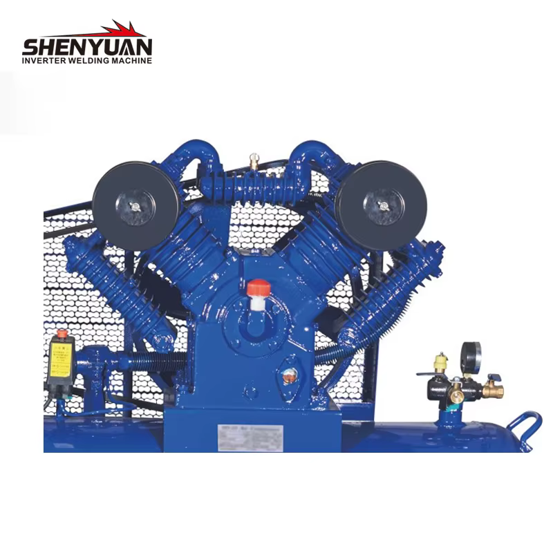 SHENYUAN 10HP 7.5KW Piston Small Air Compressor Portable Air Compressor Belt Drive Air Compressor V-1.05/12 — image 2