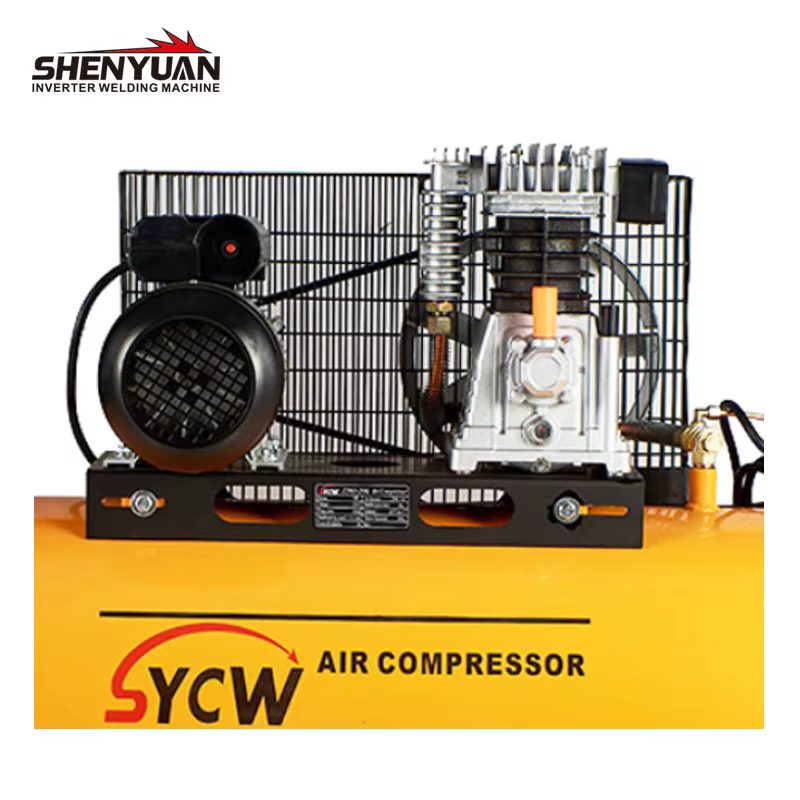 New 200 Liter Iron tank 220v air Compressor 5.5HP High Horsepower Industrial Belt Drive Motor air Compressors — image 2
