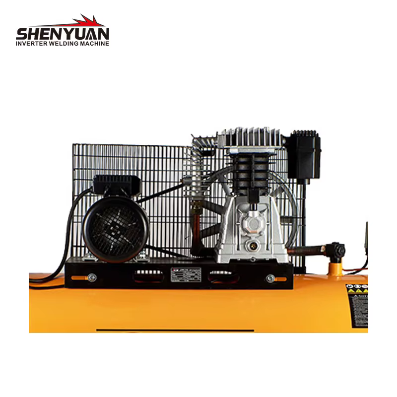 Industrial Grade Large Capacity Belt Driven air Compressor 500 Liters Customizable logo 5.5 HP 600L/MIN Cfm air Compressor — image 2