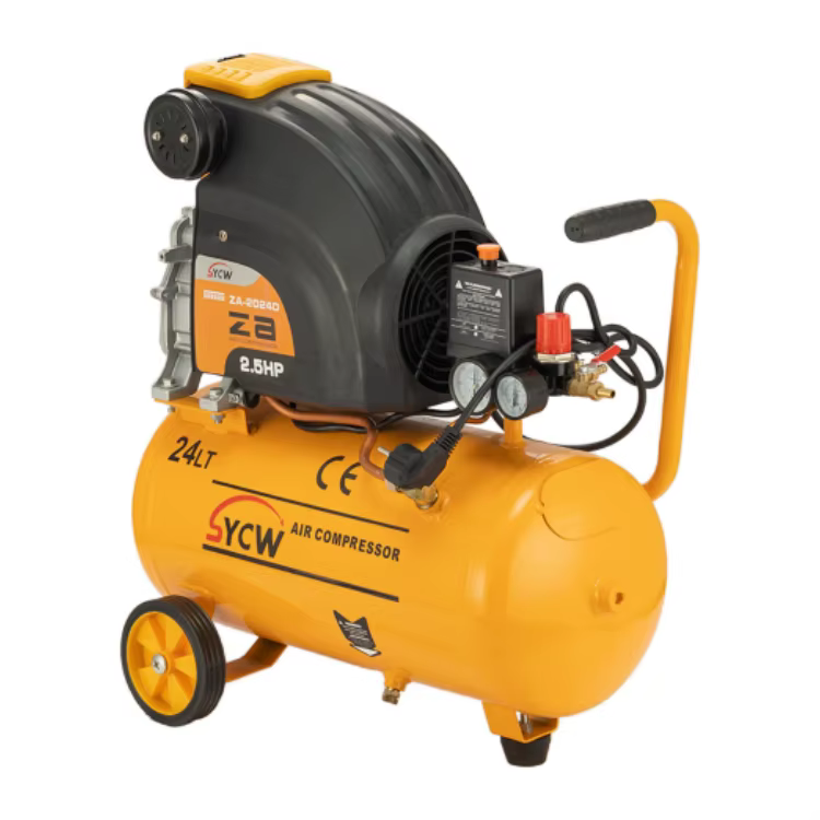 SHENYUAN Direct Drive Air Compressor 1.5KW 24L 0.8MPa for Construction & Automotive Repair Air Compressor Pumps — image 3