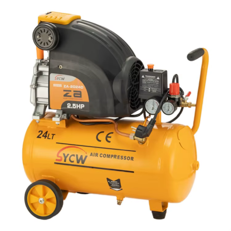 SHENYUAN Direct Drive Air Compressor 1.5KW 24L 0.8MPa for Construction & Automotive Repair Air Compressor Pumps — image 5